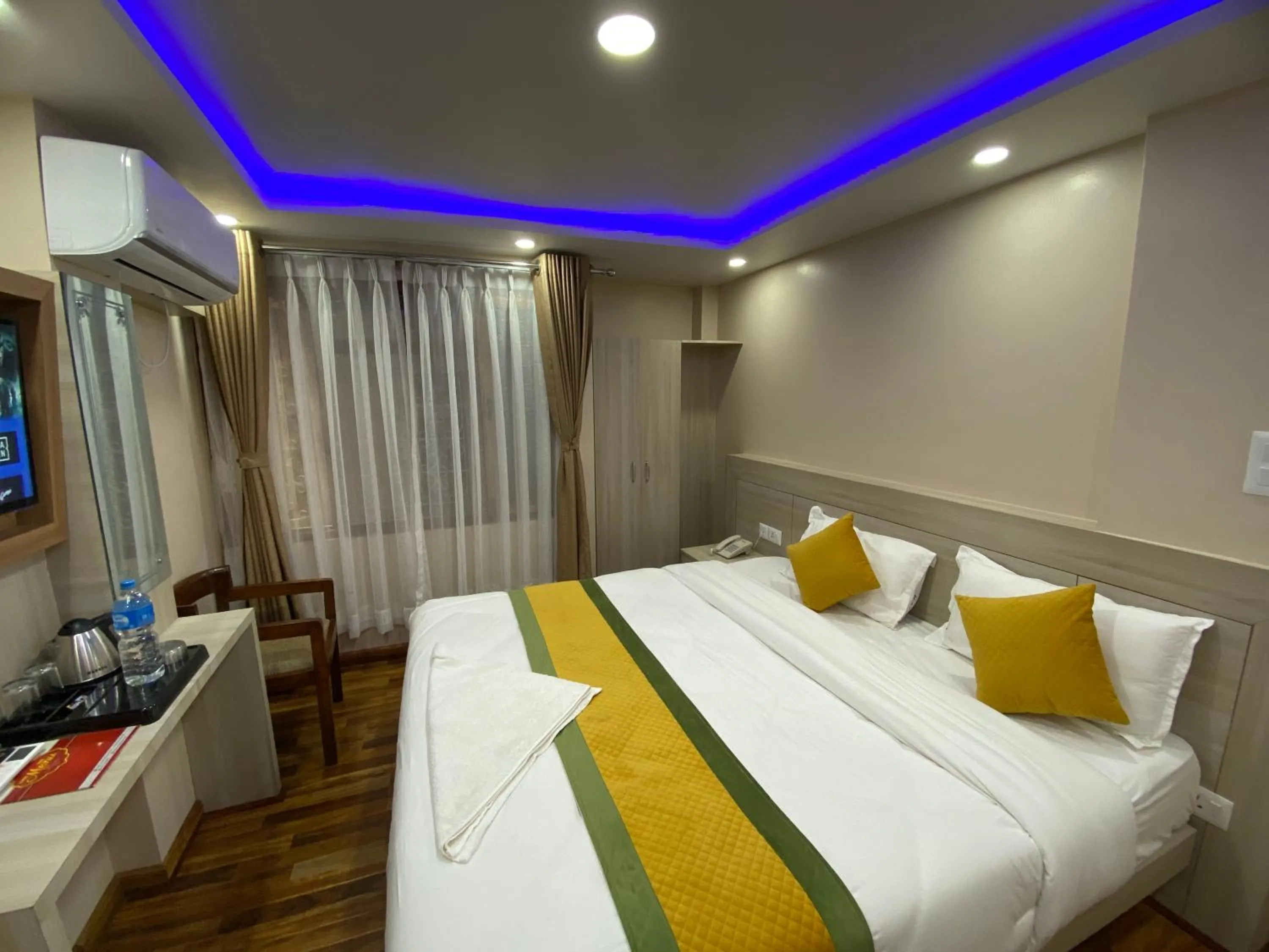 Bed in Hotel Aaradhya