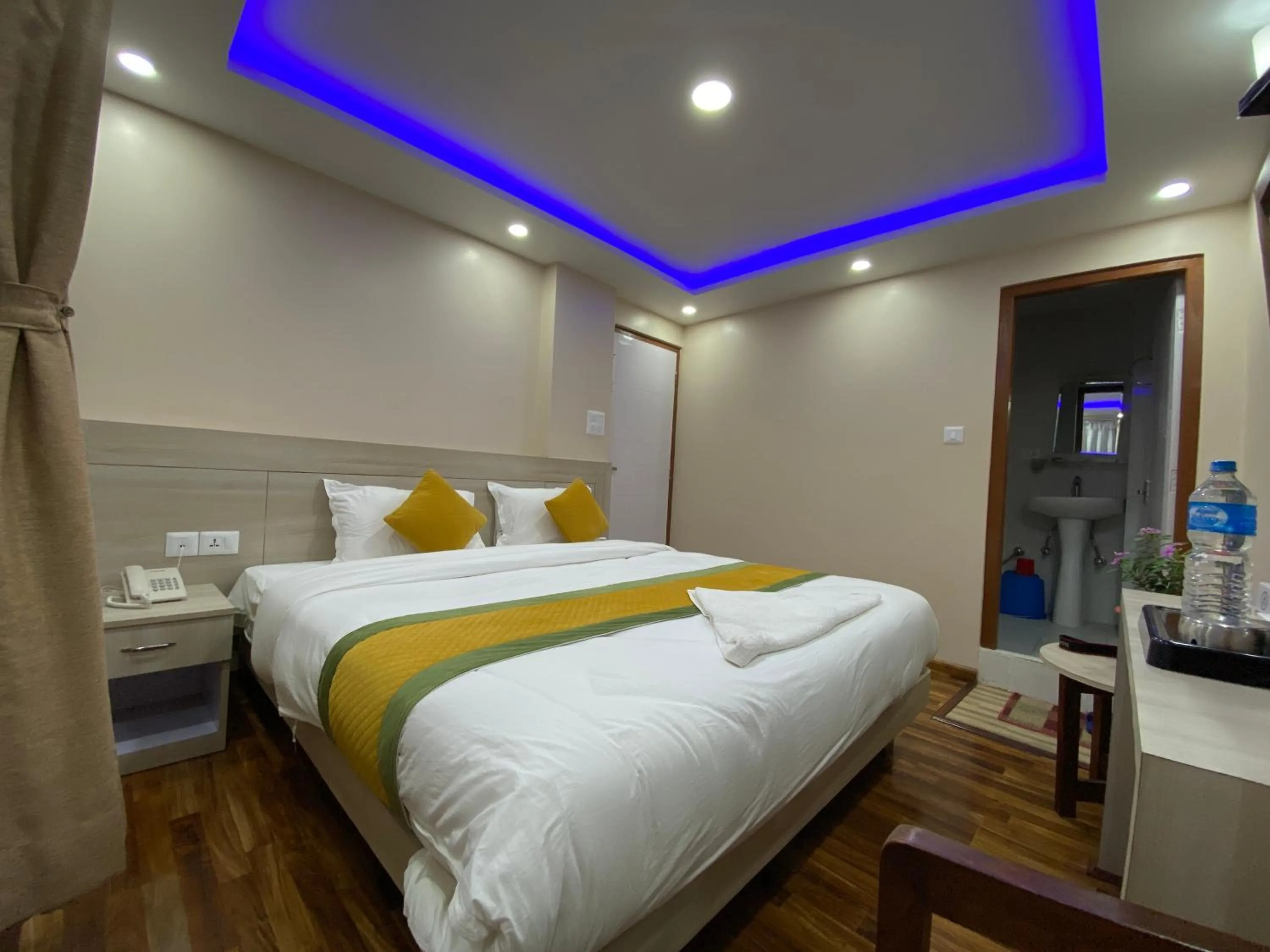 Bed in Hotel Aaradhya