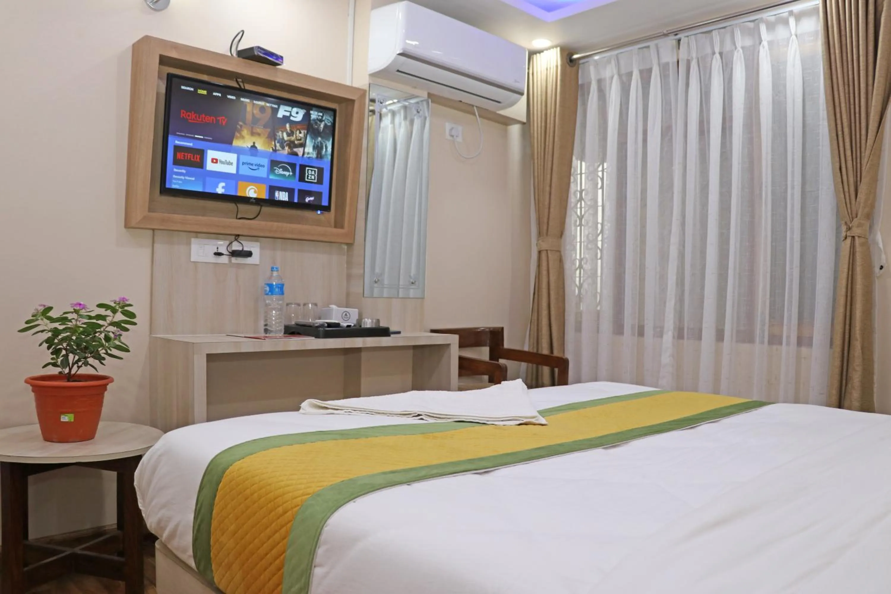 Bed in Hotel Aaradhya