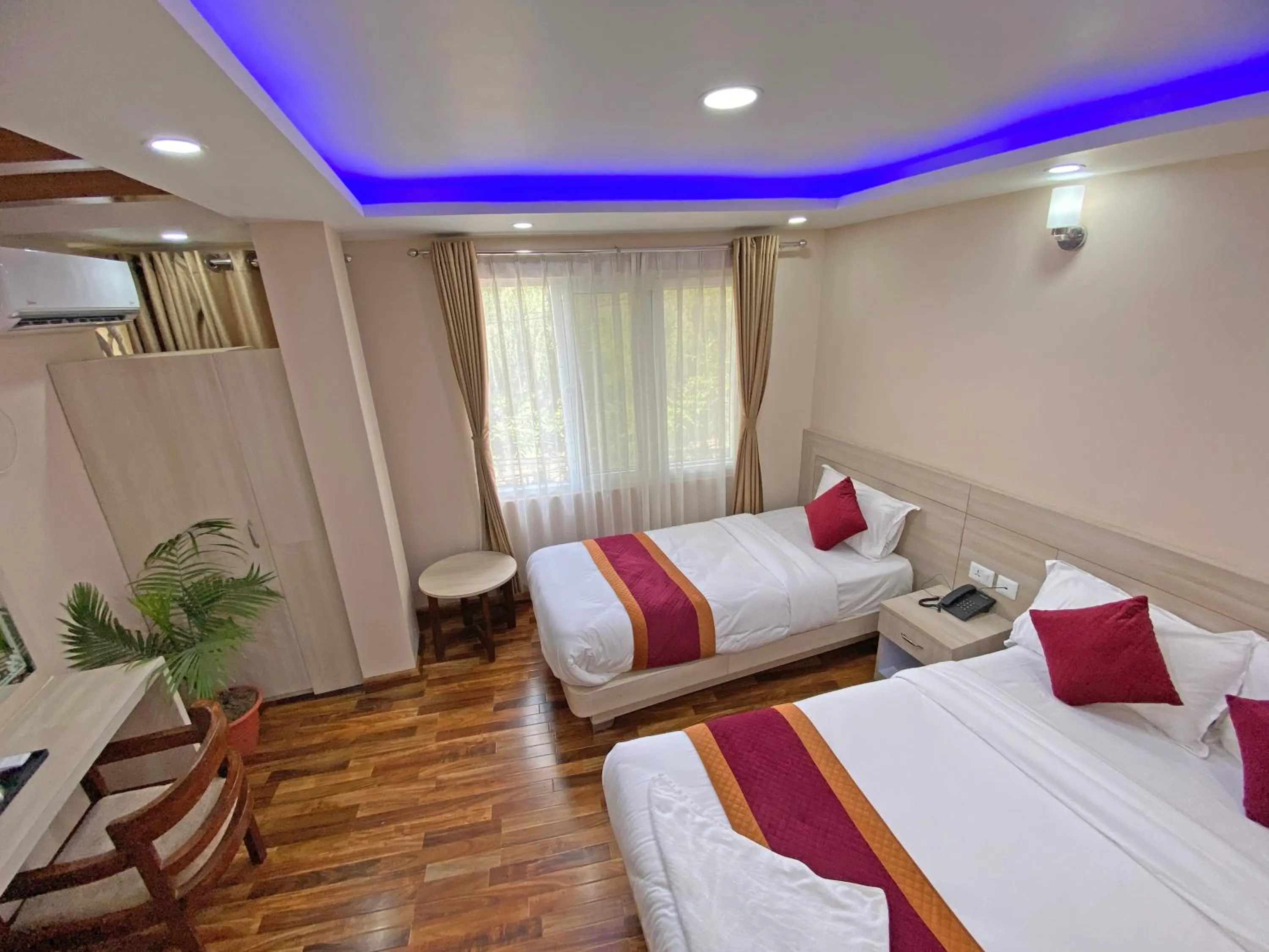 Bed in Hotel Aaradhya