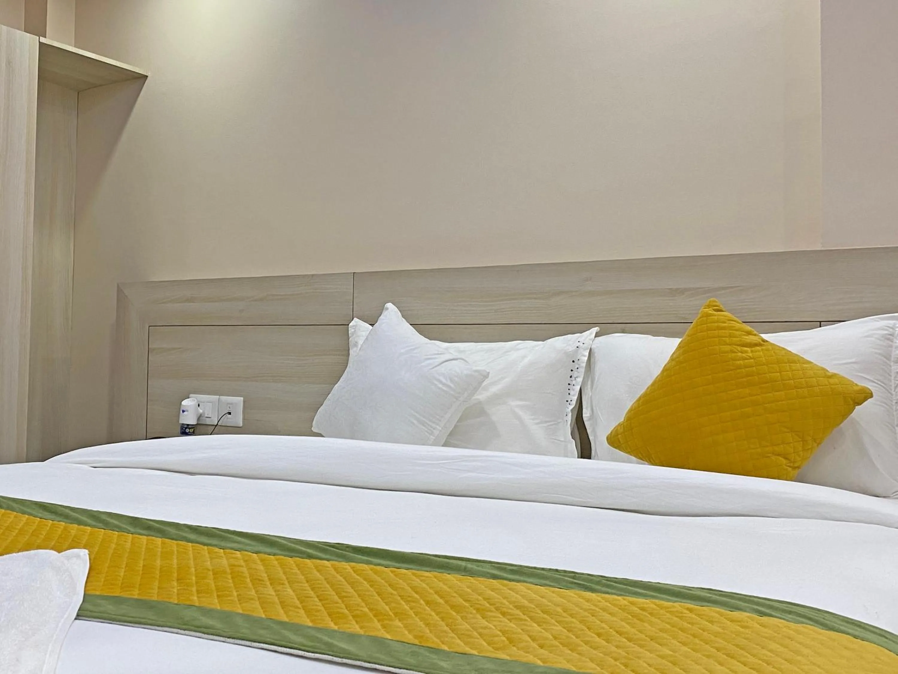 Bed in Hotel Aaradhya