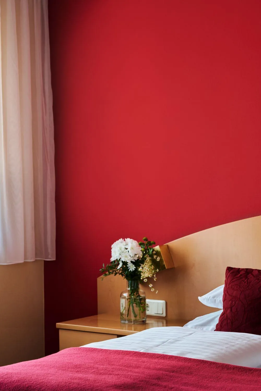 Bed in Hotel Garni Thermenoase