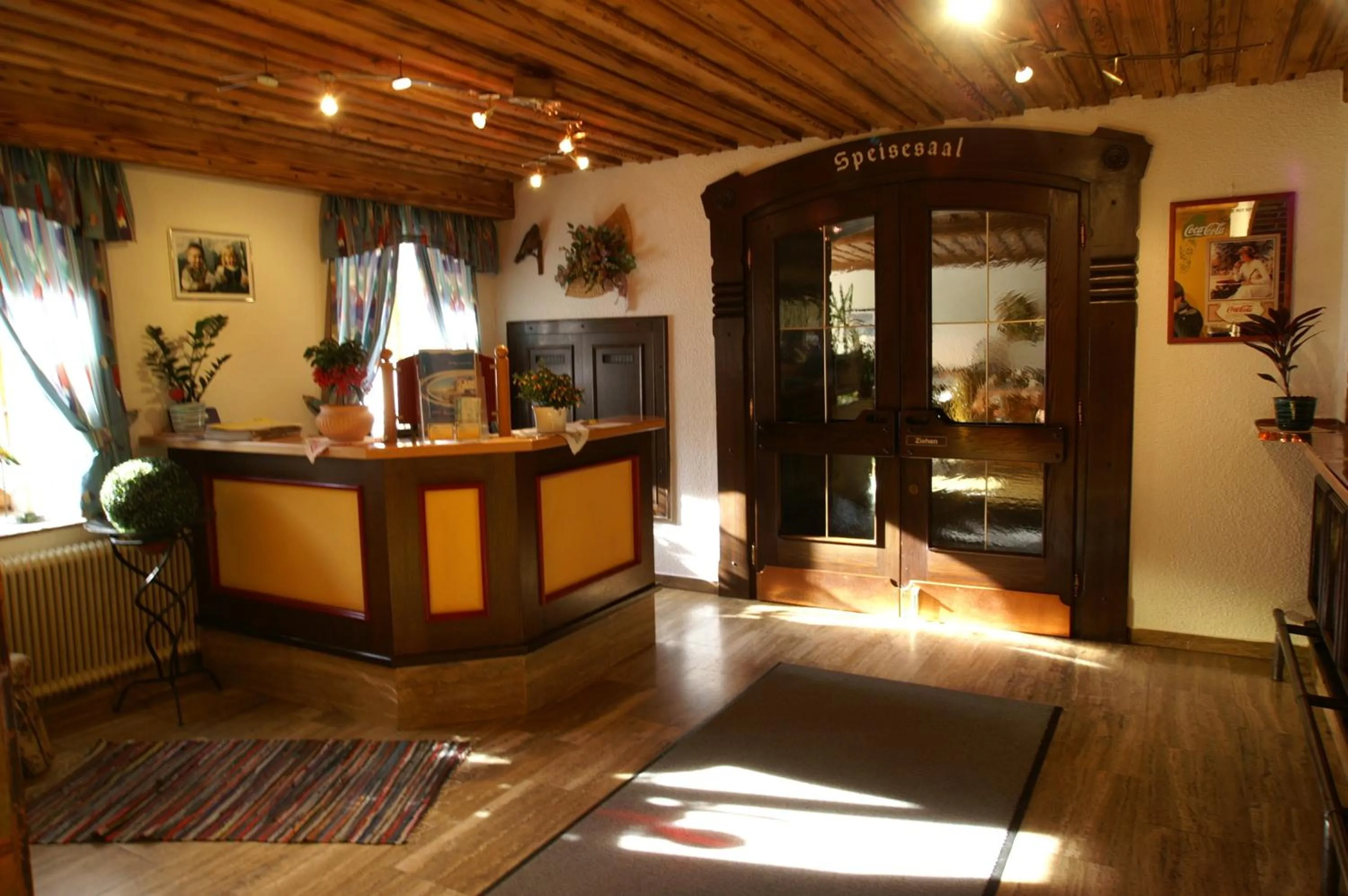 Lobby or reception in Gasthof zur Post