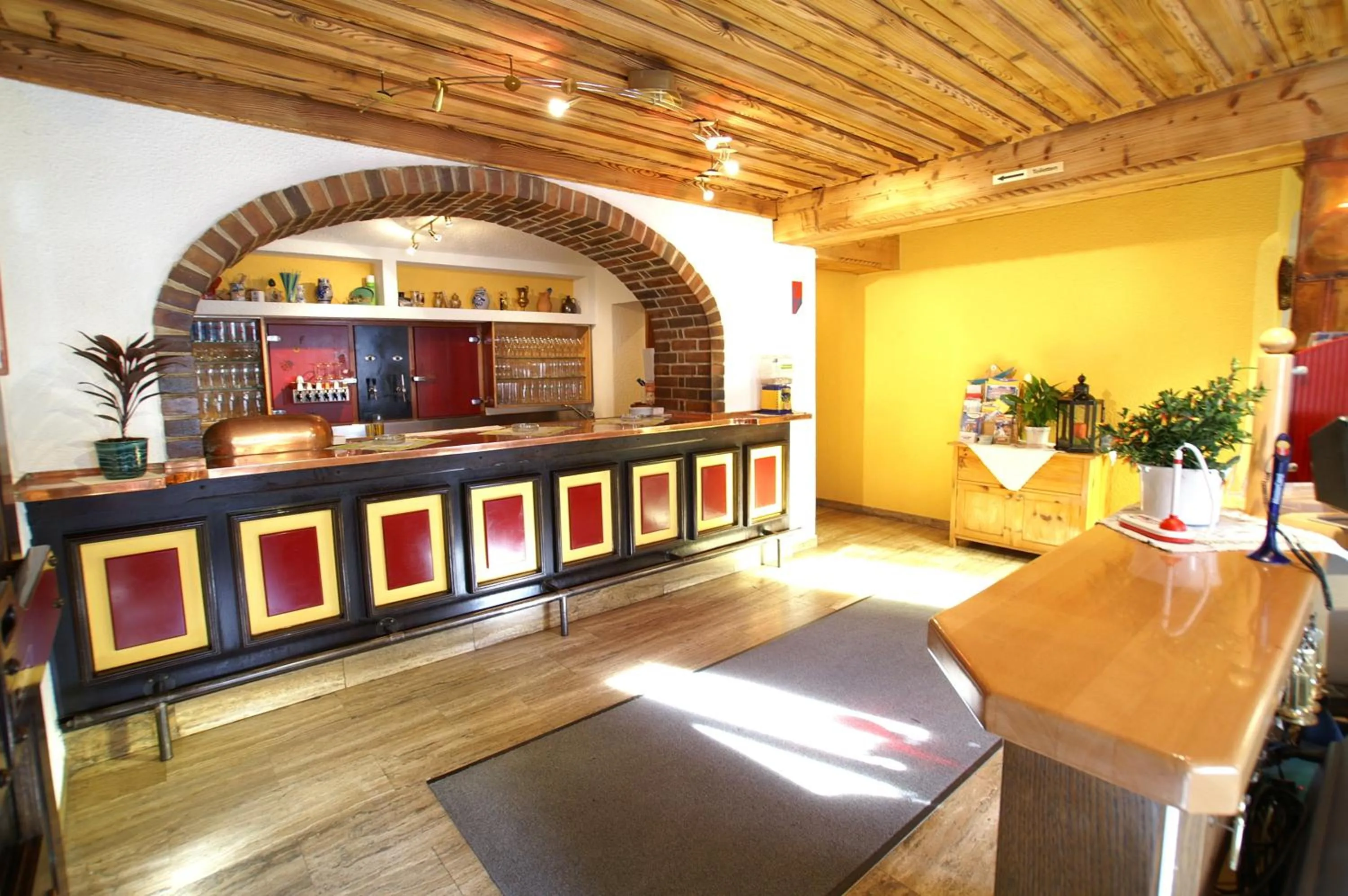 Lobby or reception in Gasthof zur Post