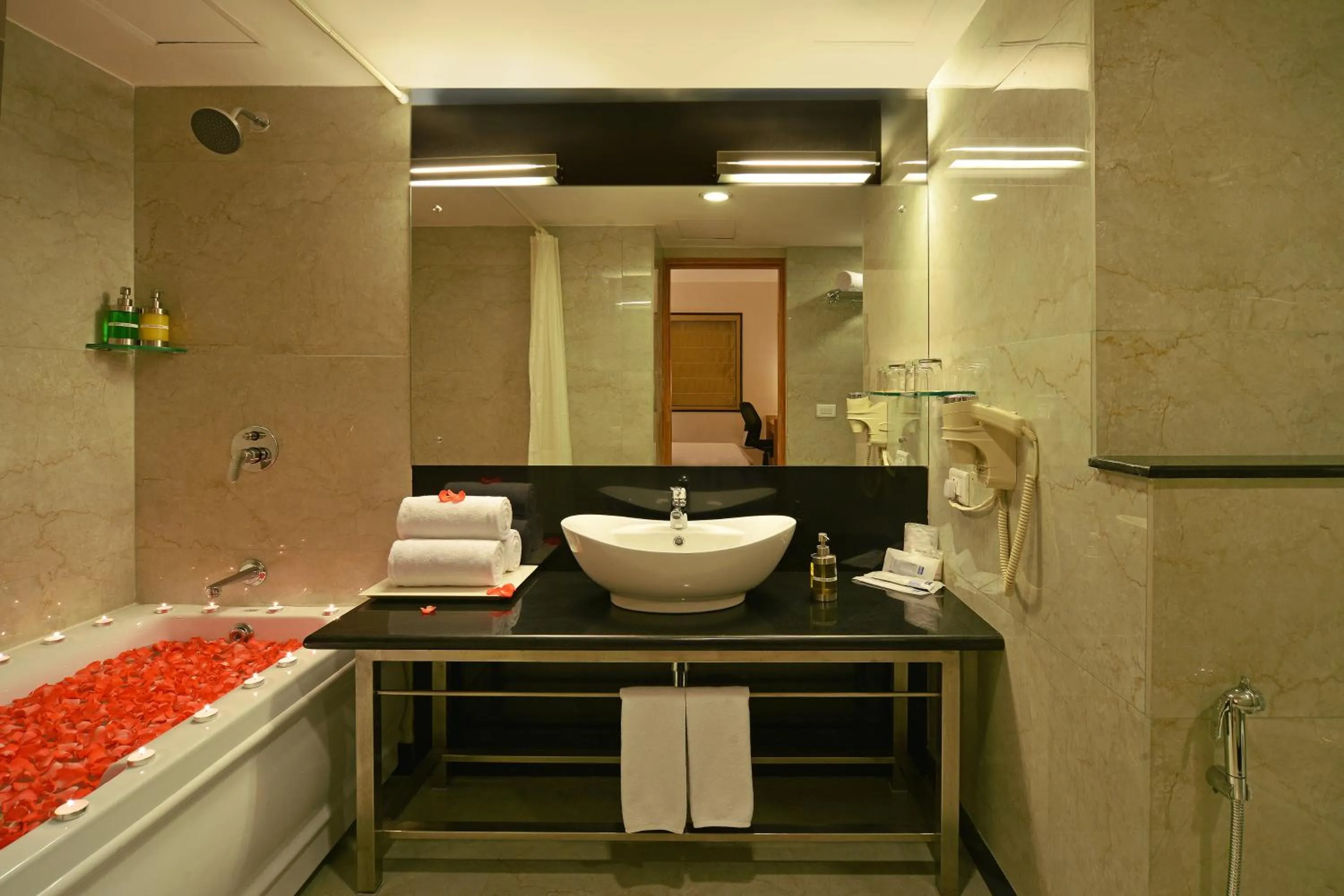 Bathroom in Red Fox by Lemon Tree Hotels, Bhiwadi