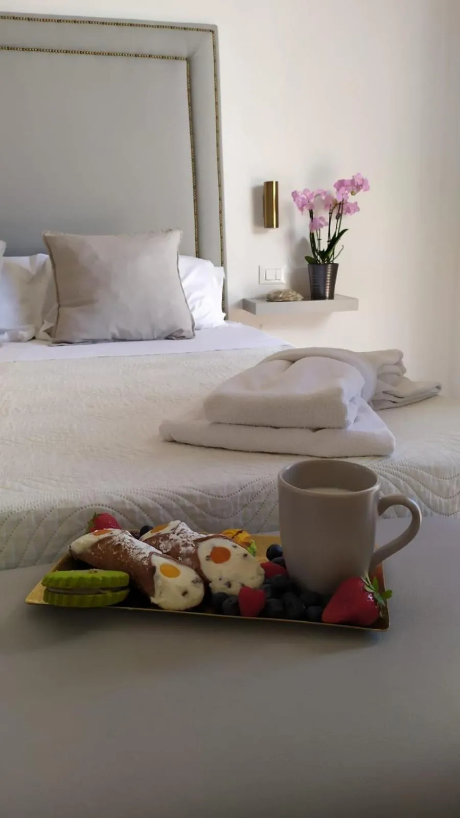 Bedroom, Bed in Villa Megna - Green Paradise B&B