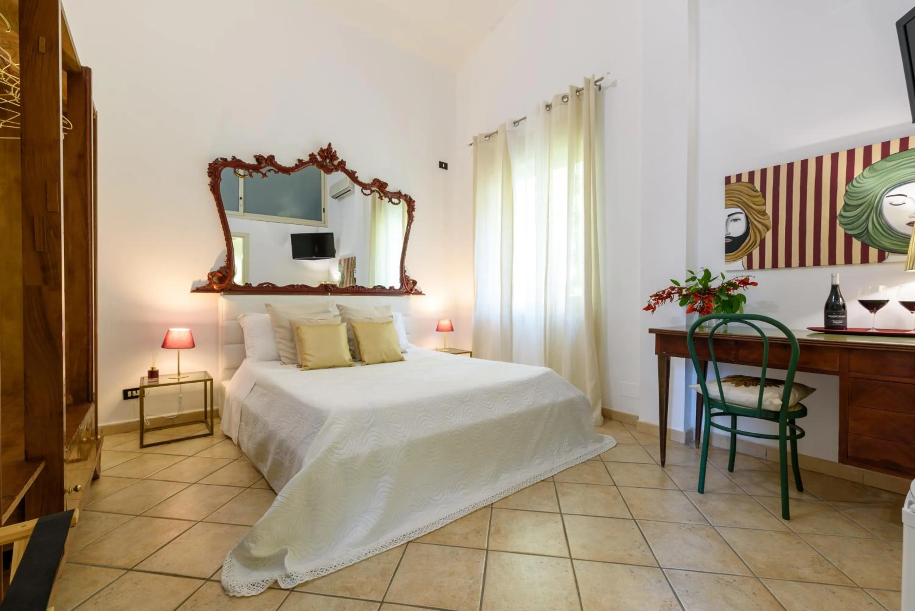 Bed in Villa Megna - Green Paradise B&B