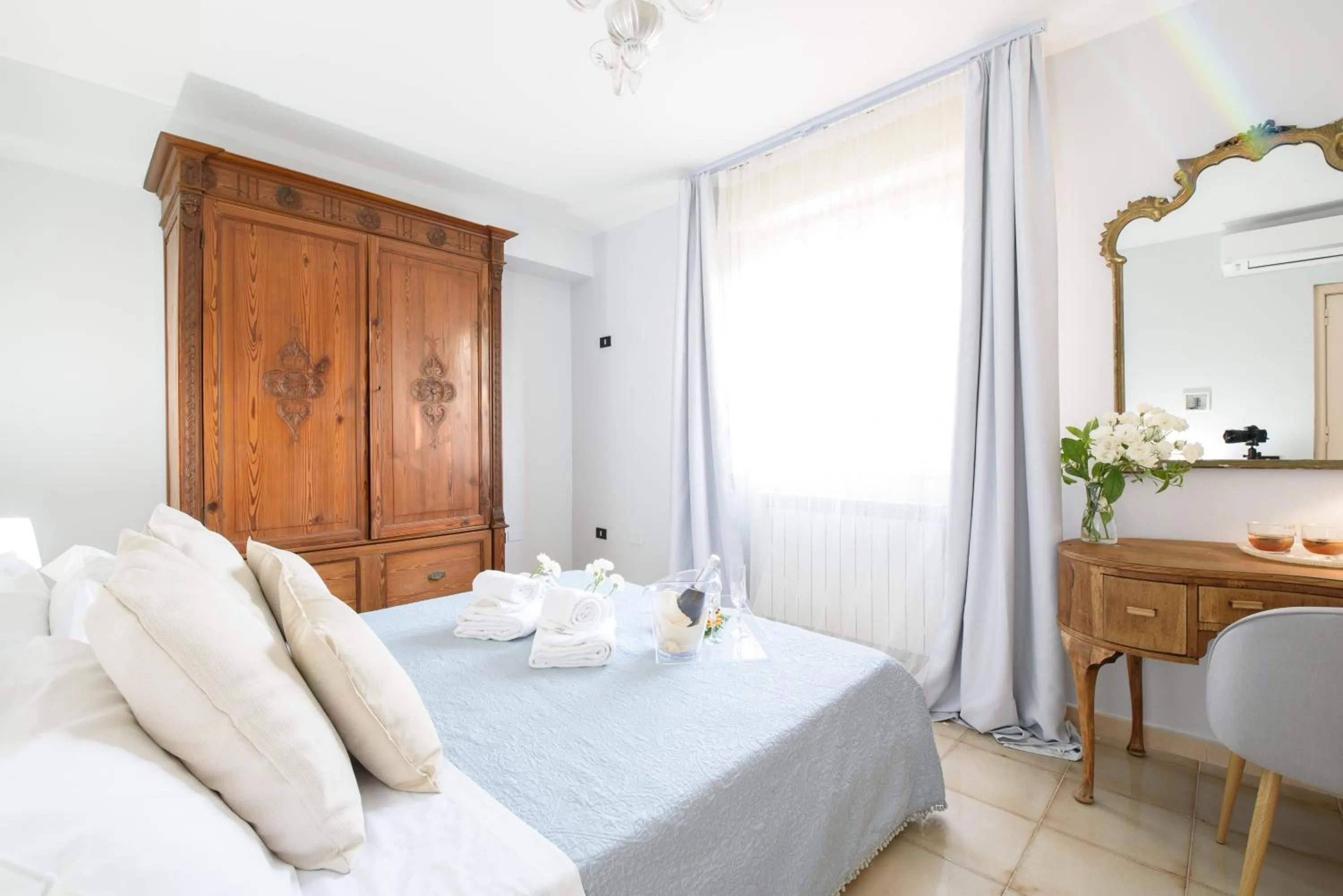 Bed in Villa Megna - Green Paradise B&B