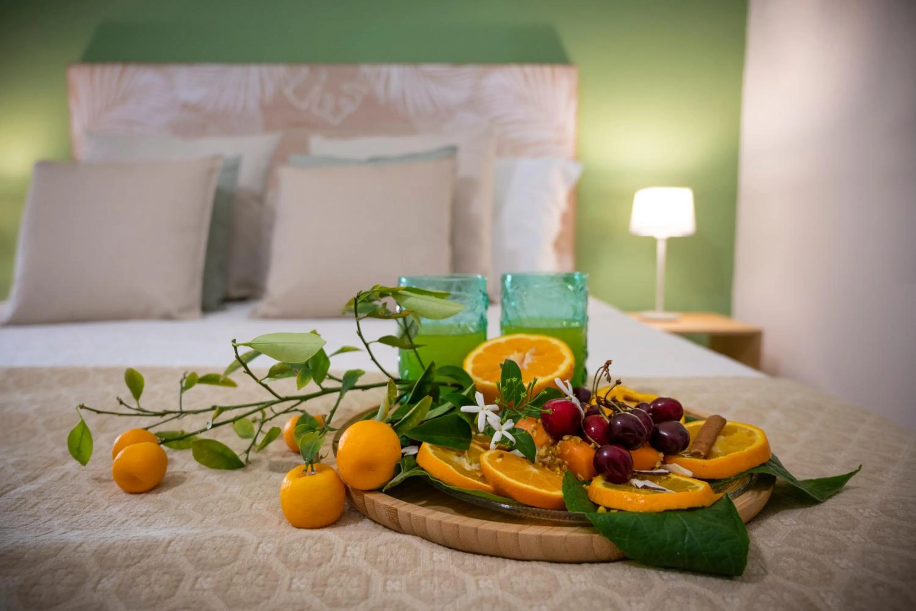 Food and drinks, Bed in Villa Megna - Green Paradise B&B
