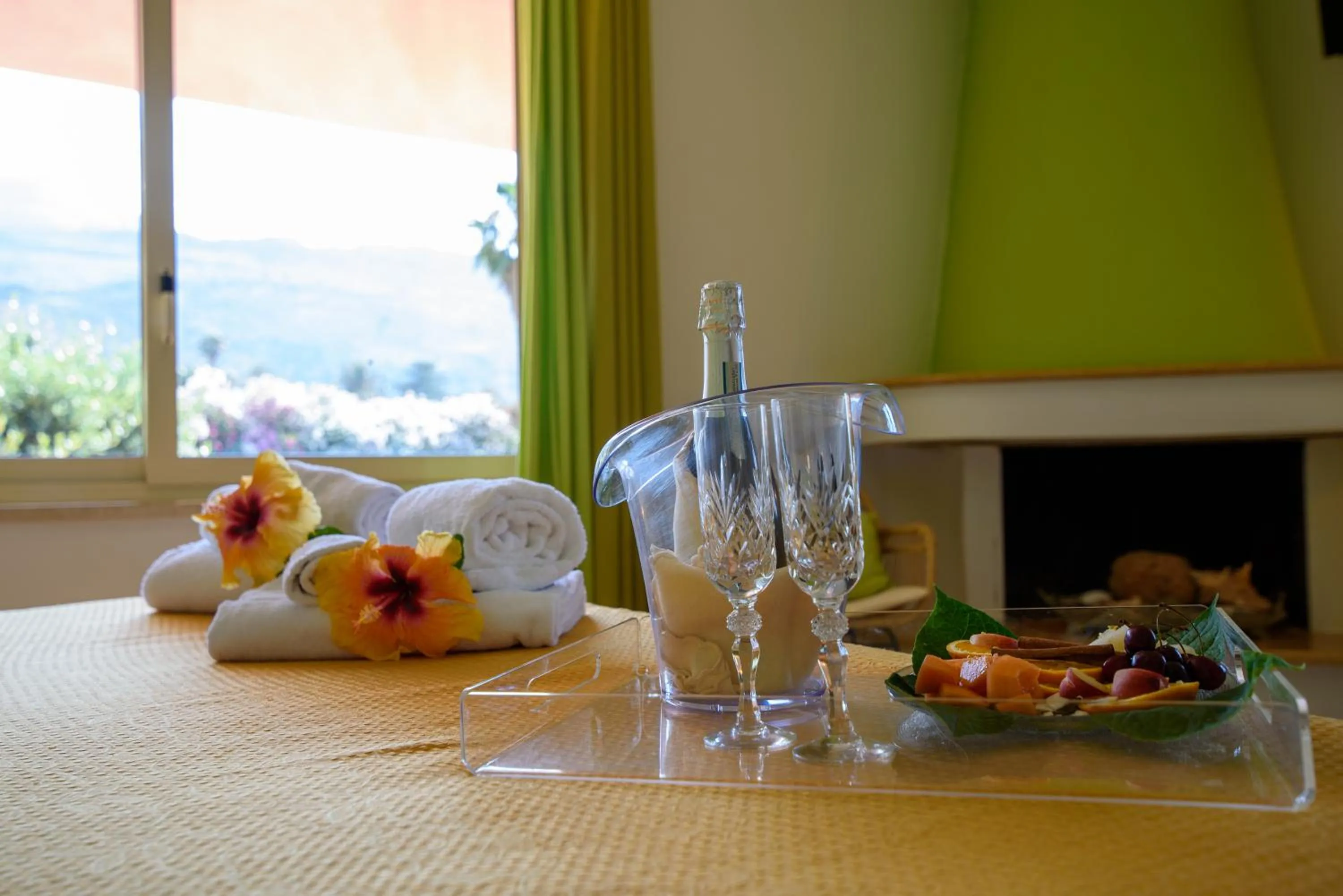 Garden view in Villa Megna - Green Paradise B&B