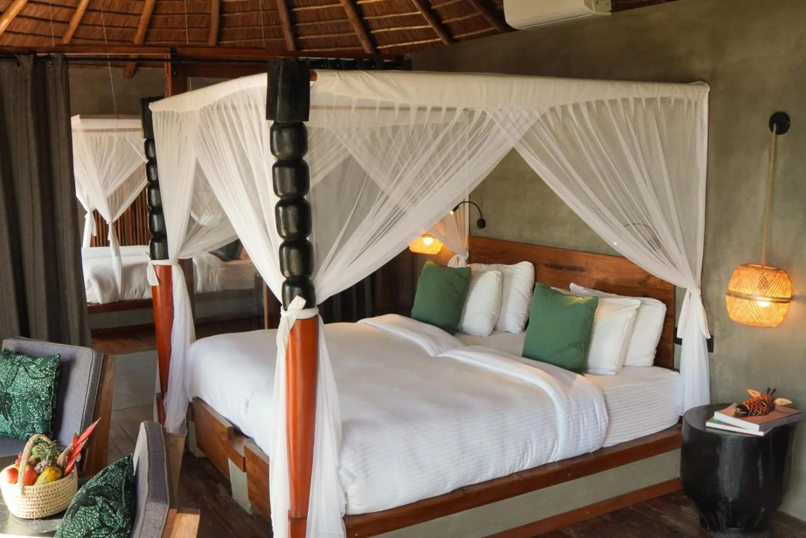 Bedroom in Suricata Boma Lodge