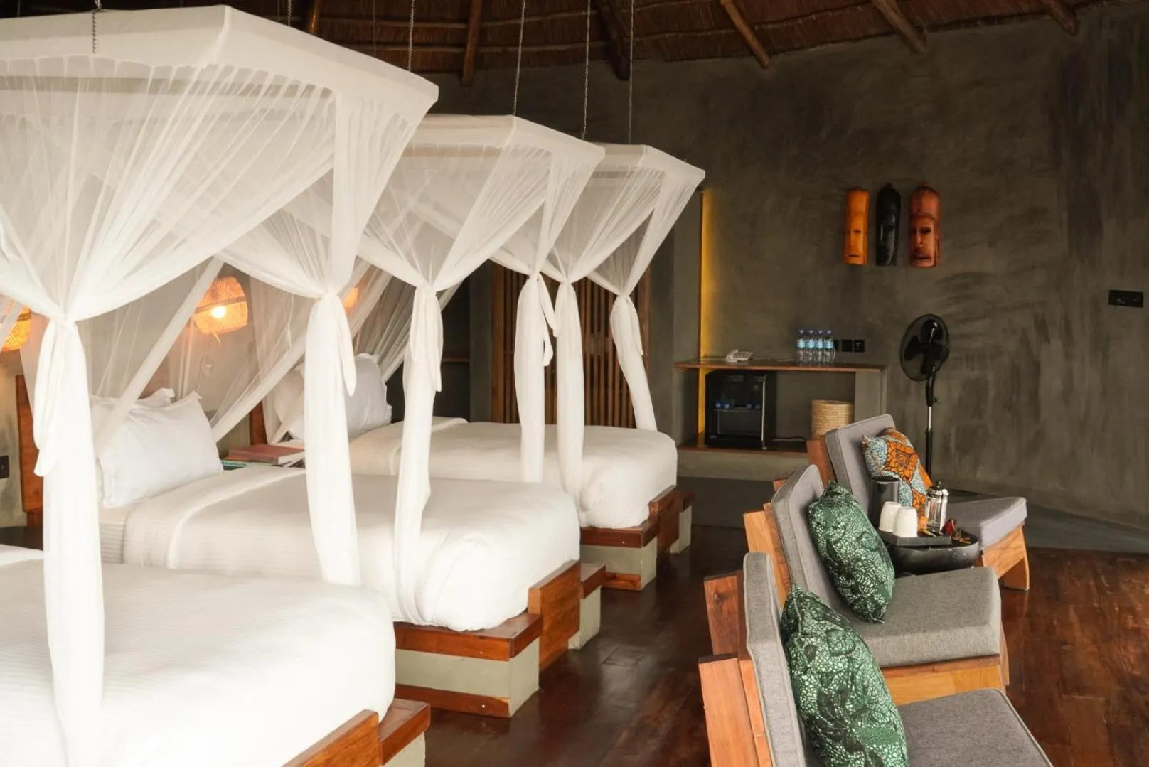 Bedroom in Suricata Boma Lodge