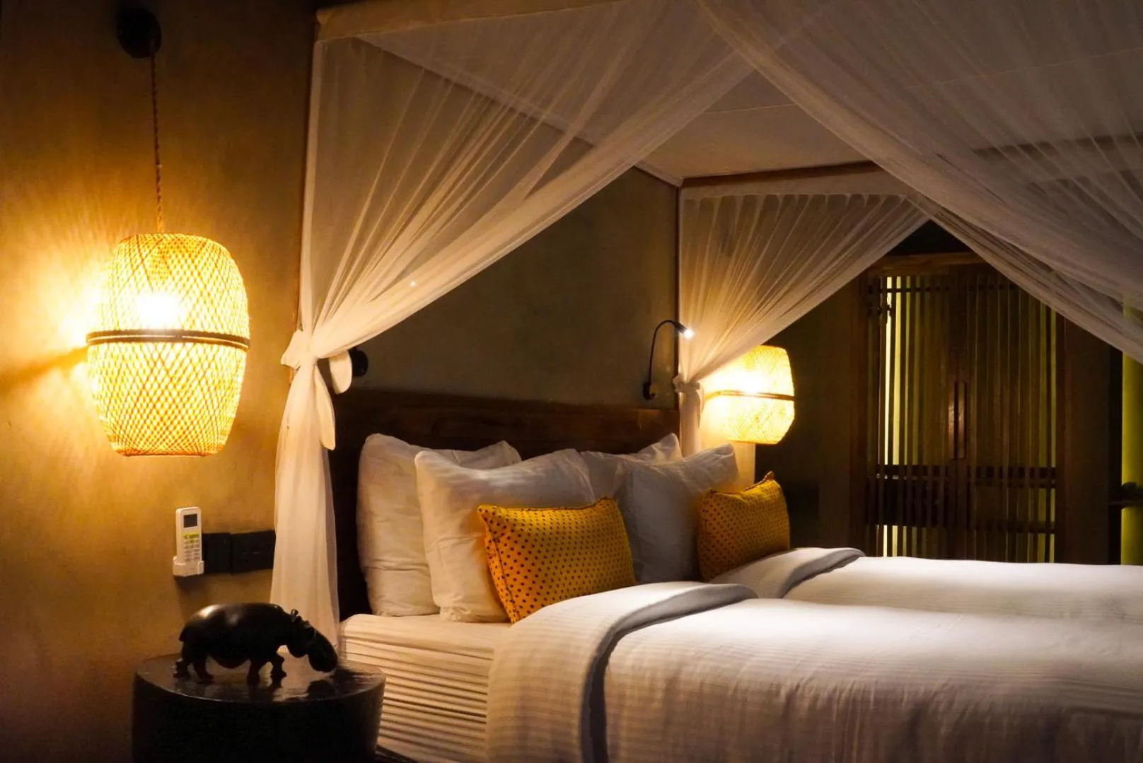 Bedroom in Suricata Boma Lodge