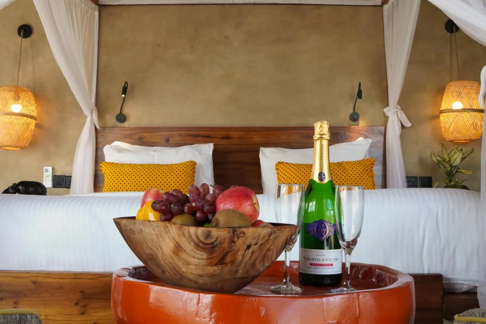 Bedroom in Suricata Boma Lodge