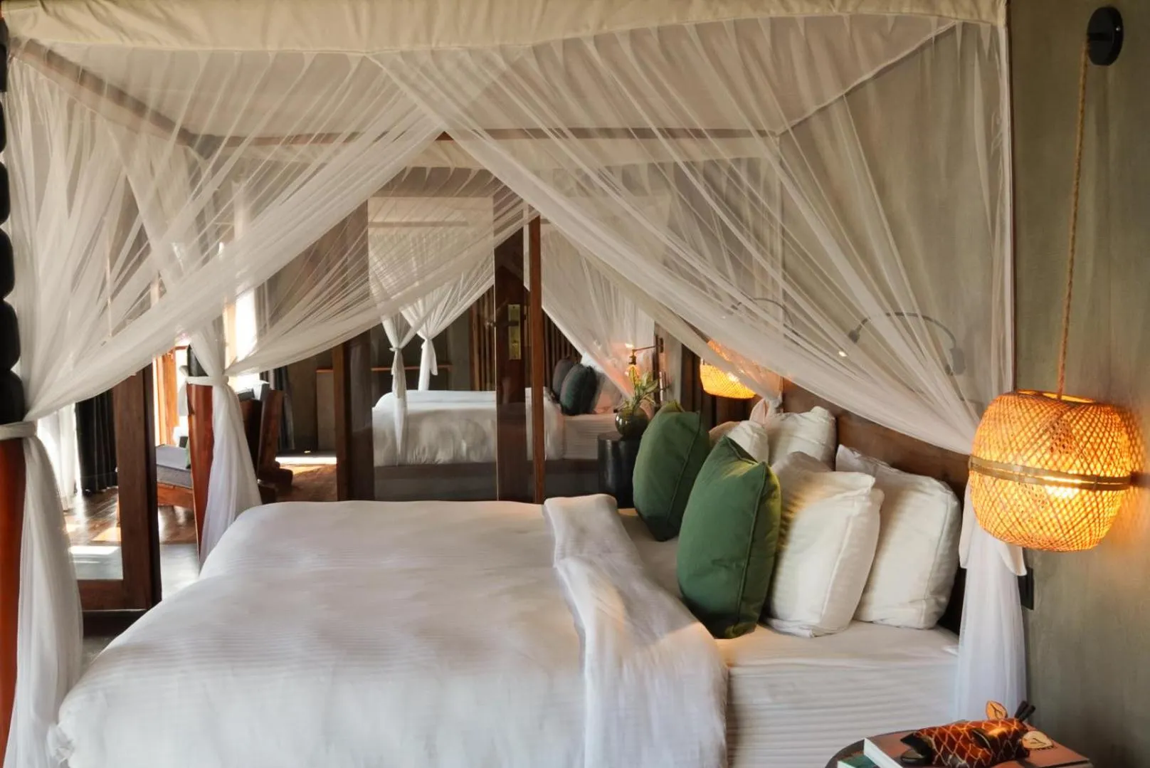 Bedroom in Suricata Boma Lodge