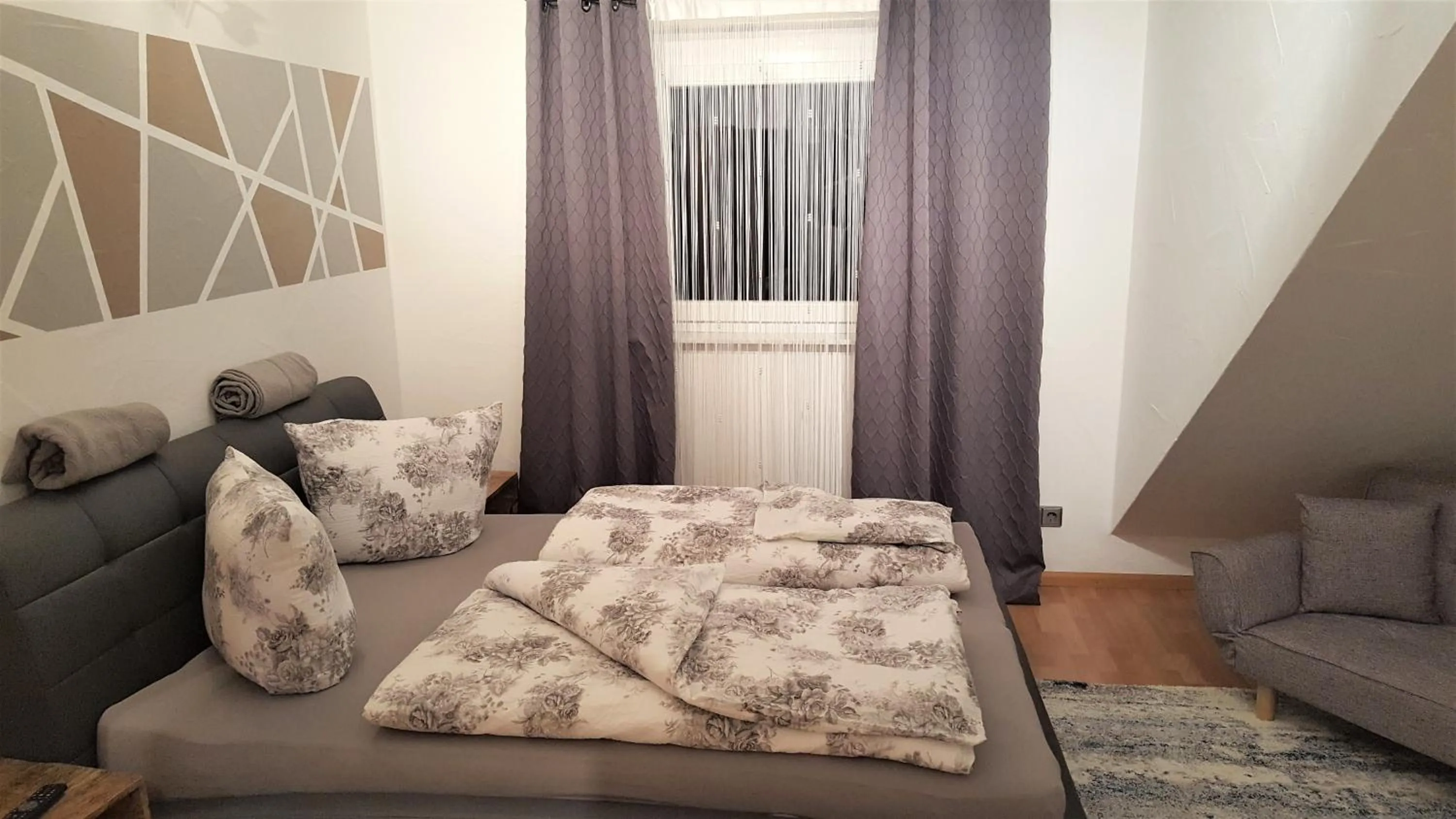 Bedroom, Bed in Rust-Fewo-Hotel