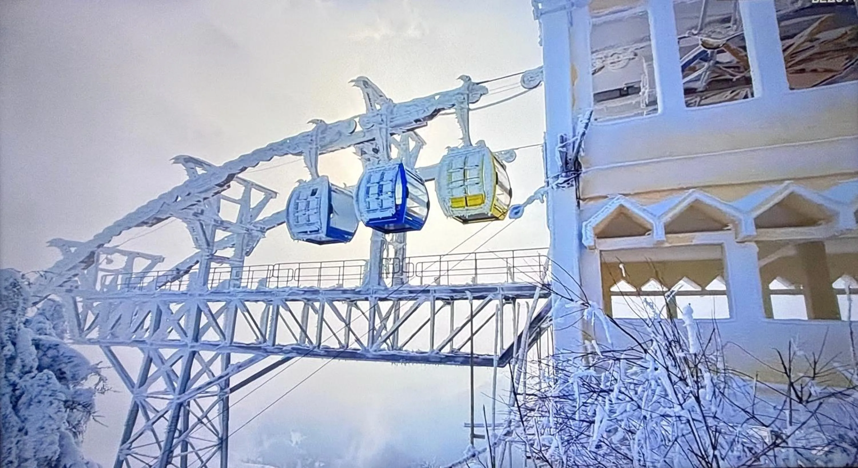 Bird's eye view in The Green Valley Resort Kanatal