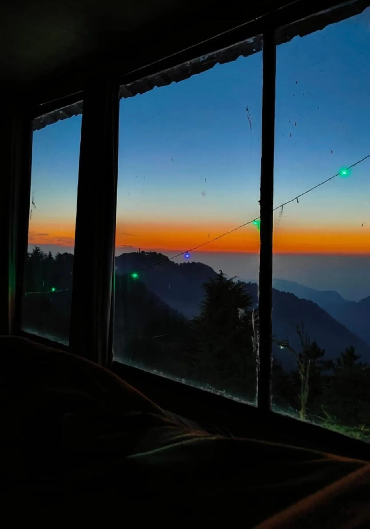 Bed in The Green Valley Resort Kanatal