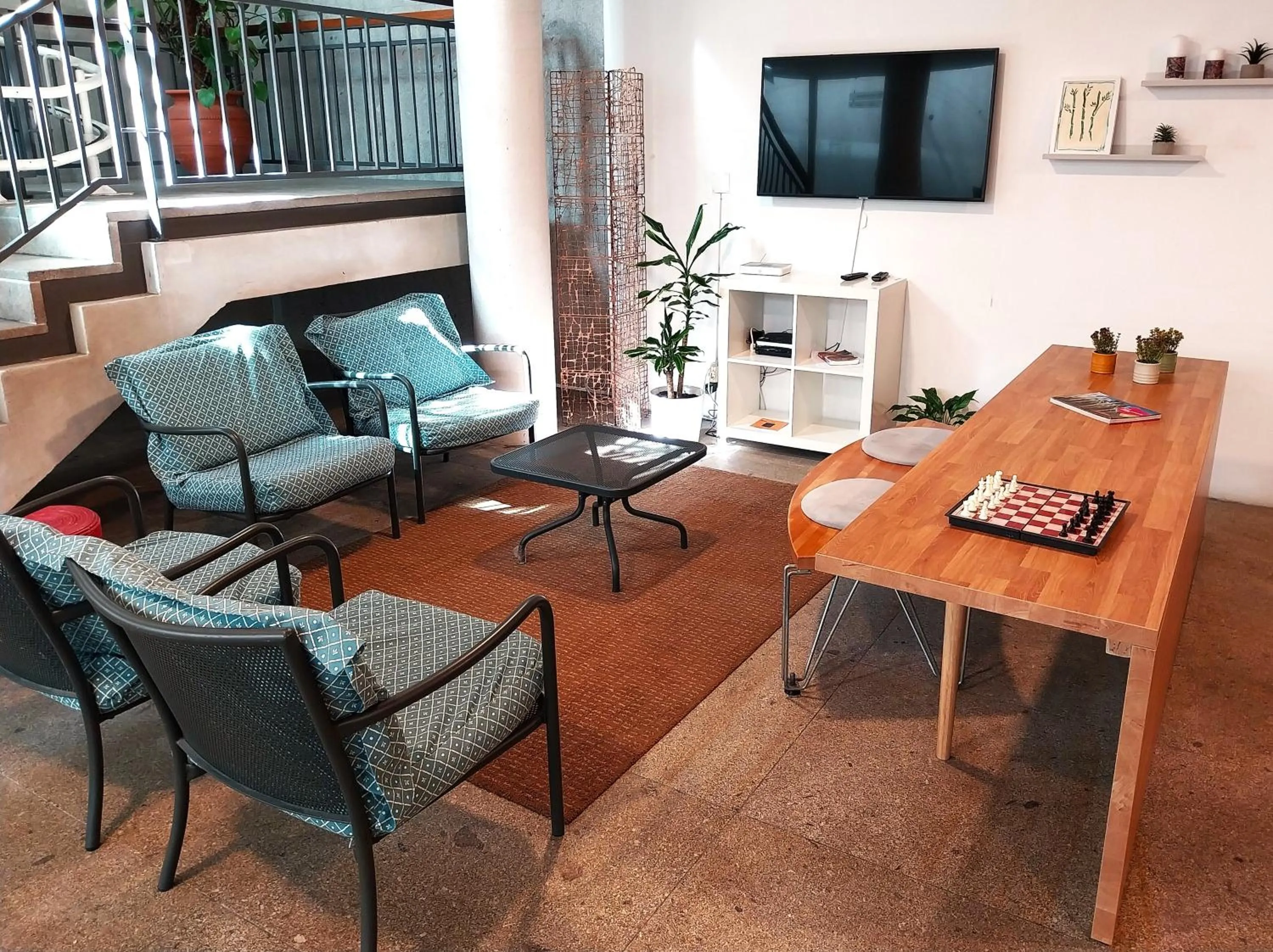 Living room in HI Ponte de Lima - Pousada de Juventude