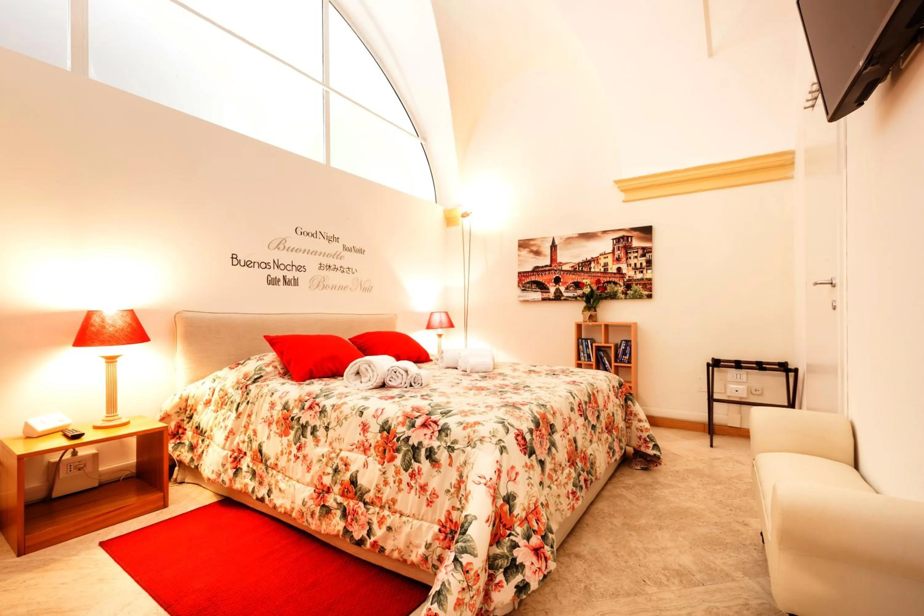 Bedroom, Bed in B&B al 19