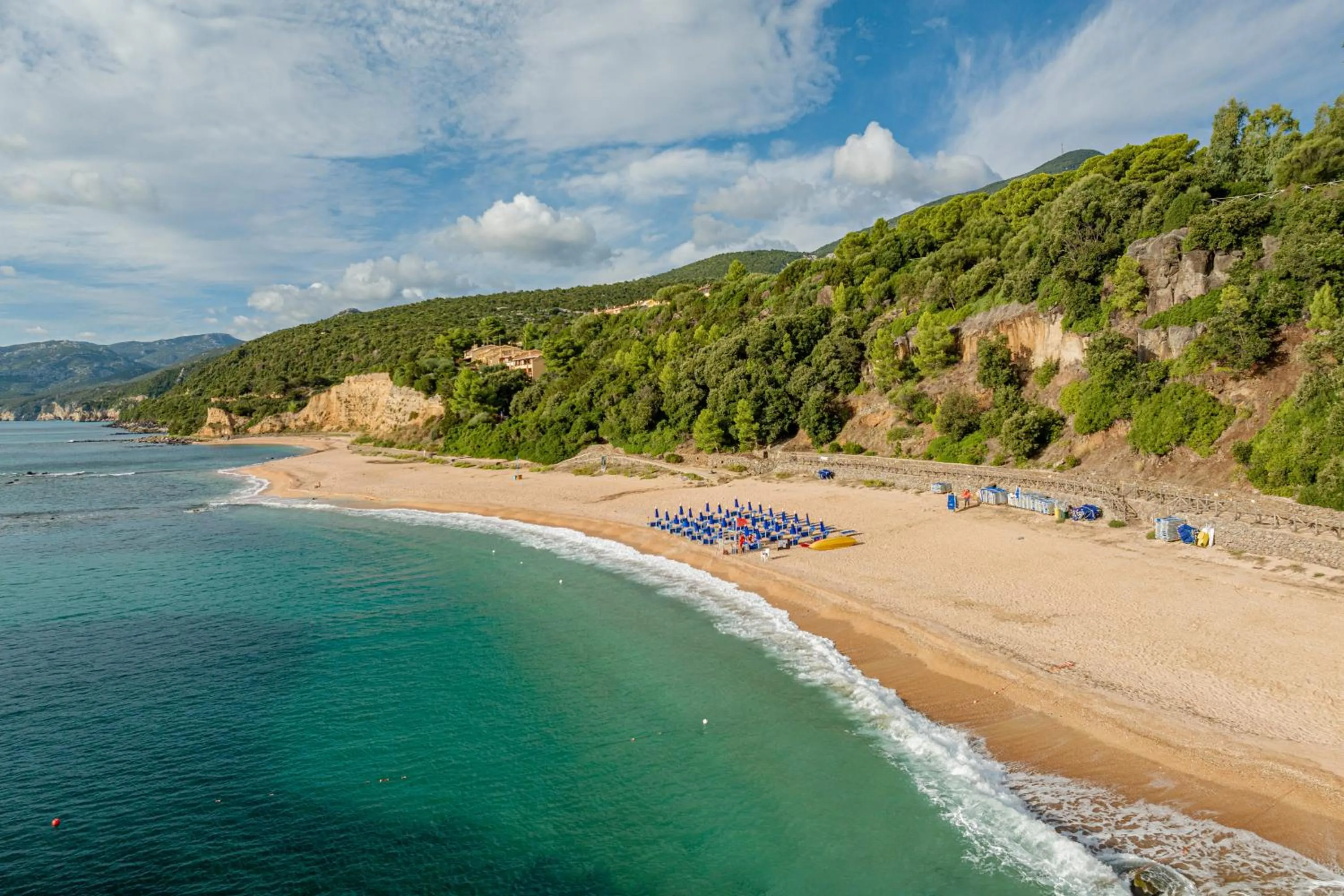 Beach in Club Esse Cala Gonone