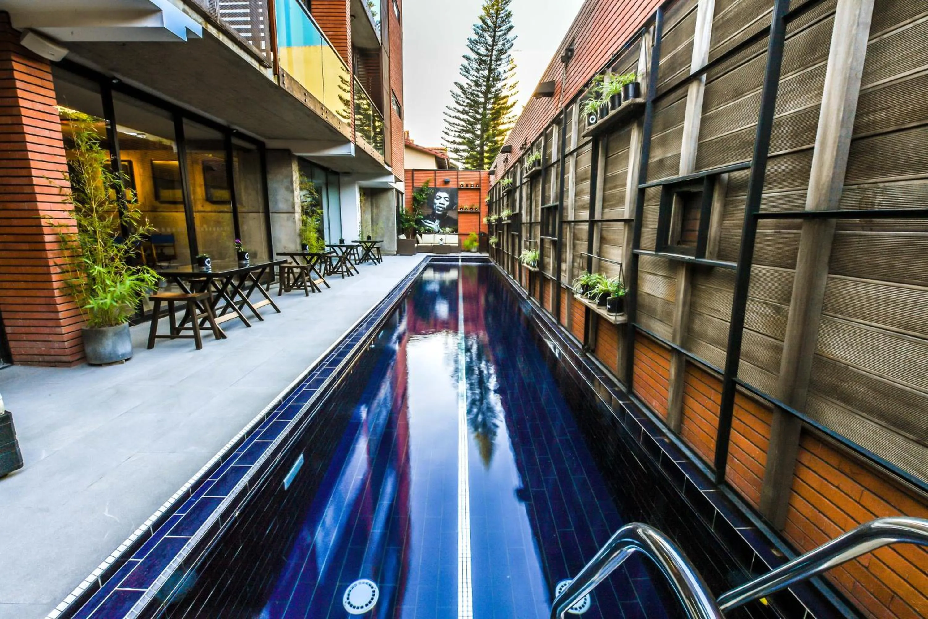 Swimming pool in Alfonsina Hotel Boutique