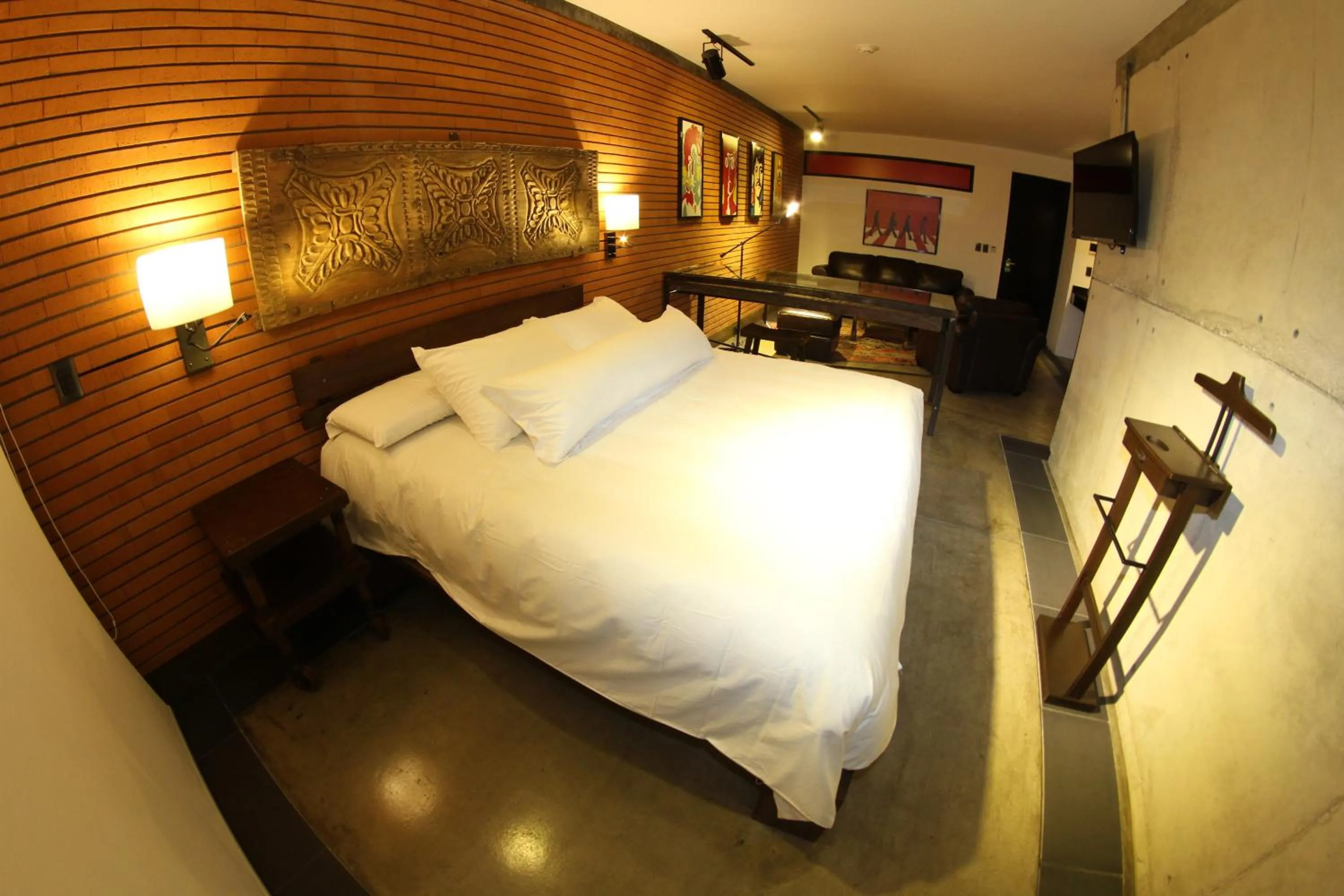 Bed in Alfonsina Hotel Boutique