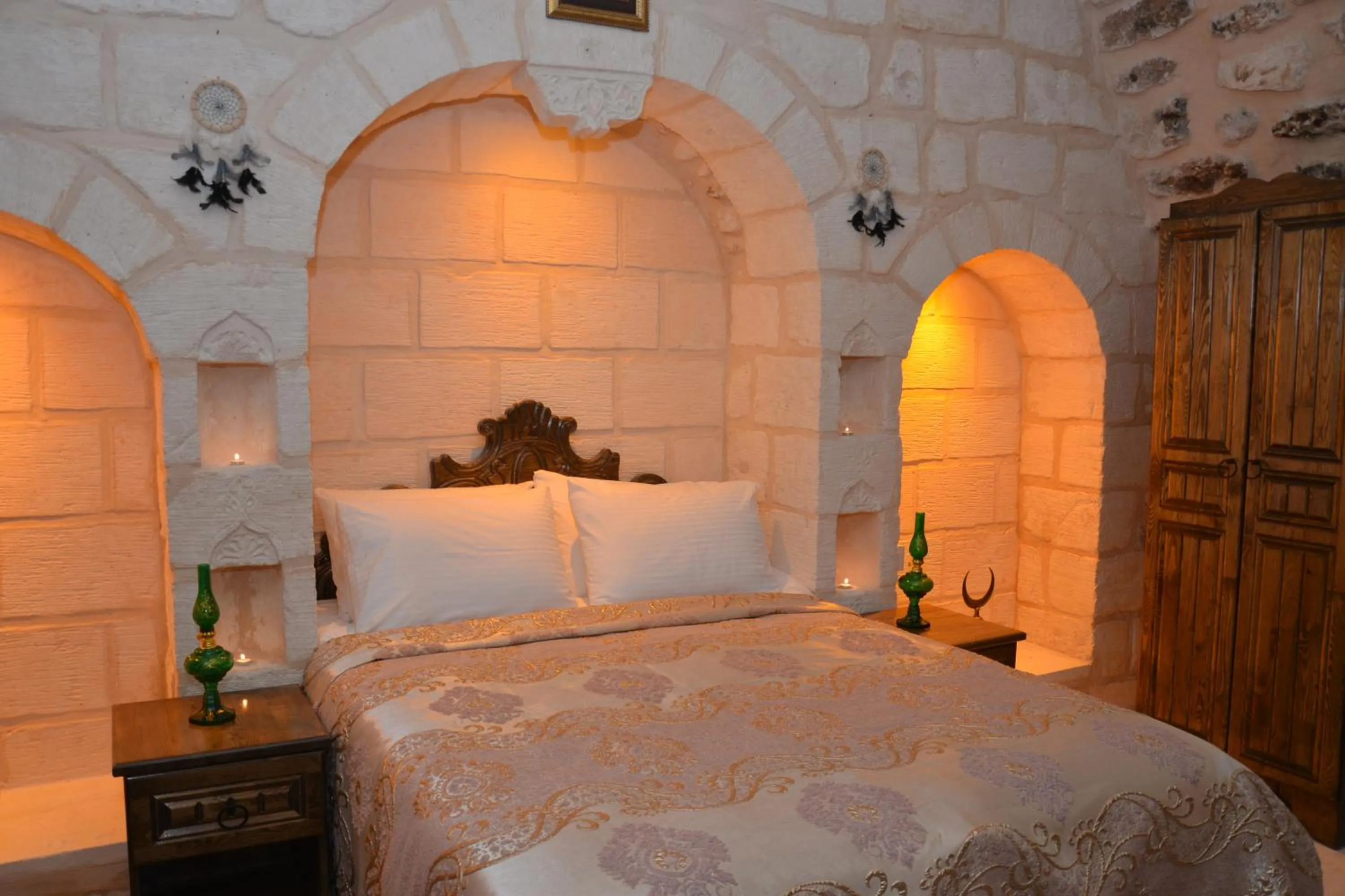 Bed in Mehmet Bey Konağı Butik Otel