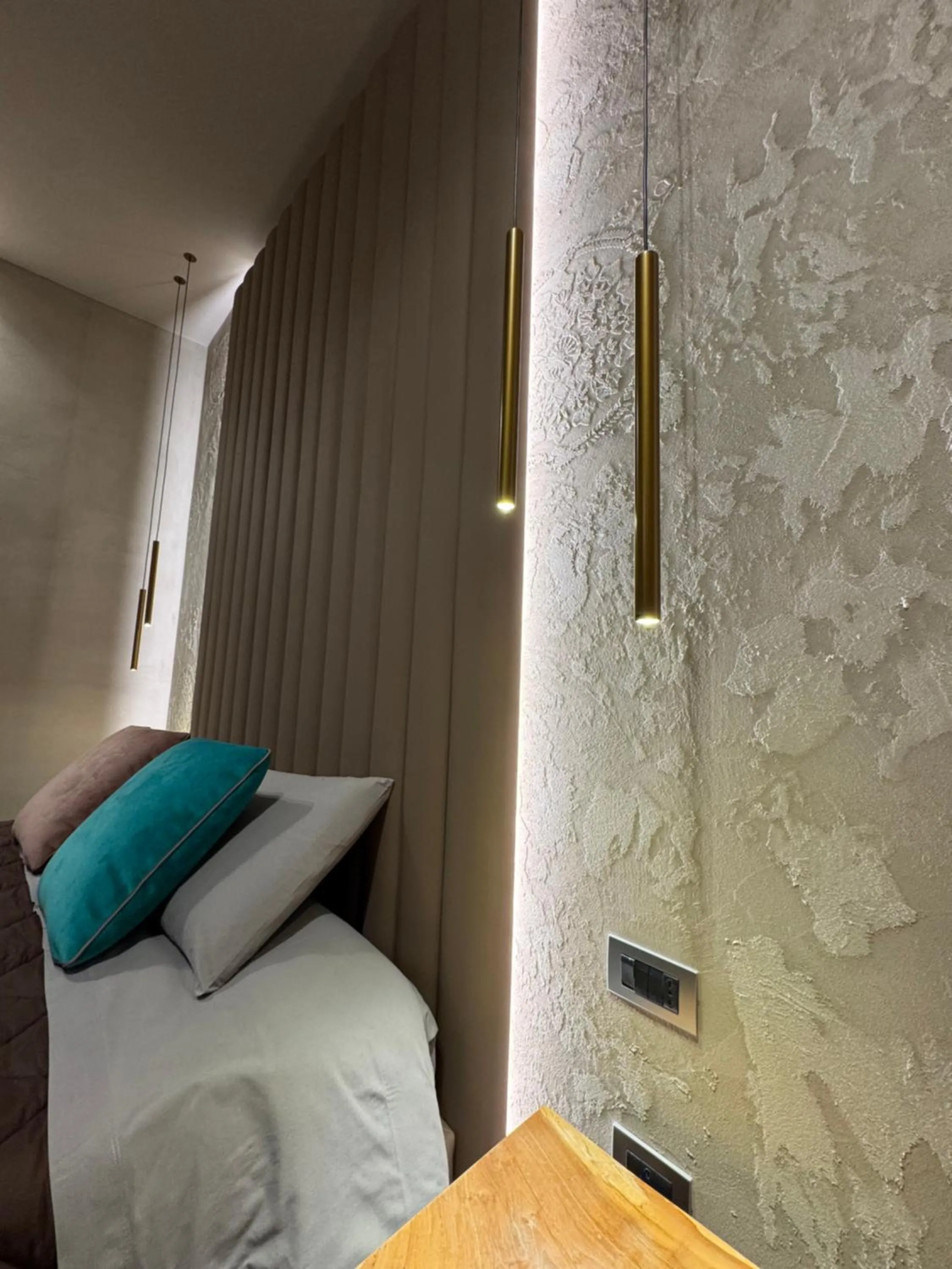 Bed in Tropicana Room