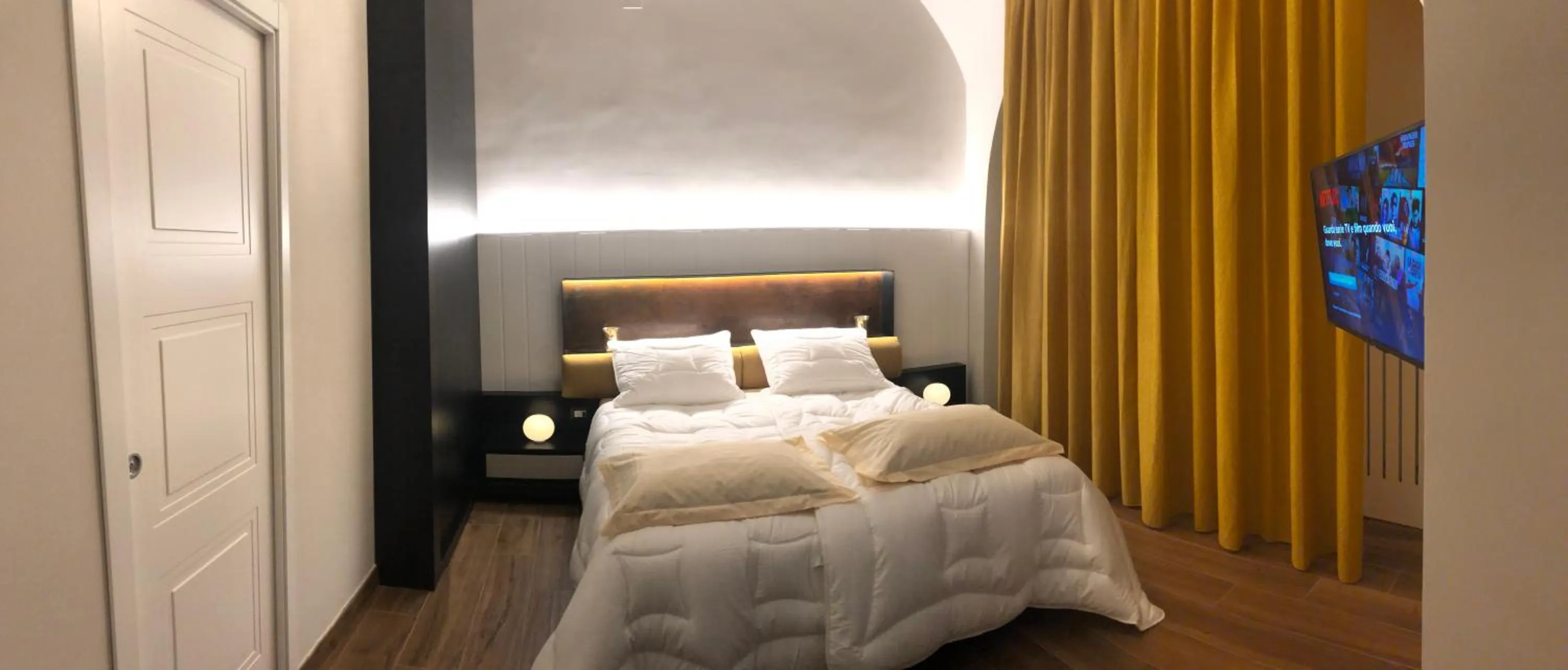 Bed in Tropicana Room