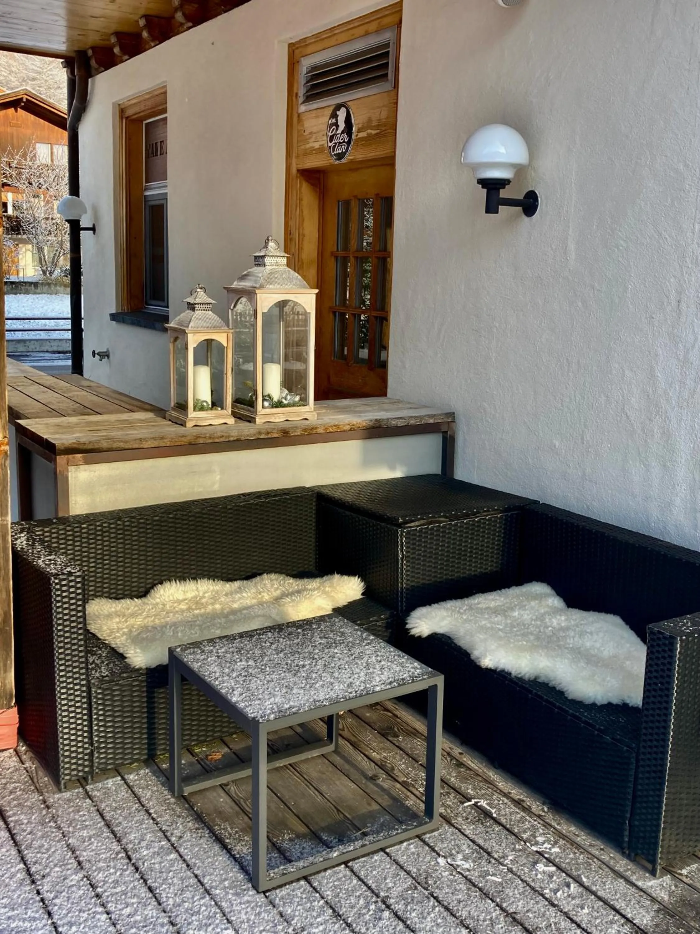 Winter in Hotel Alpenrose beim Ballenberg