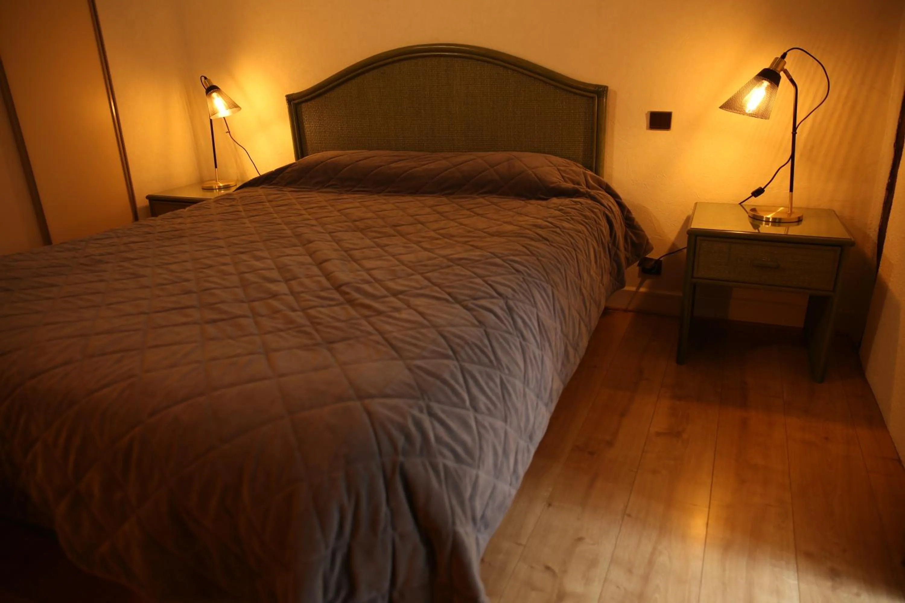 Bed in Auberge de l'Aspre