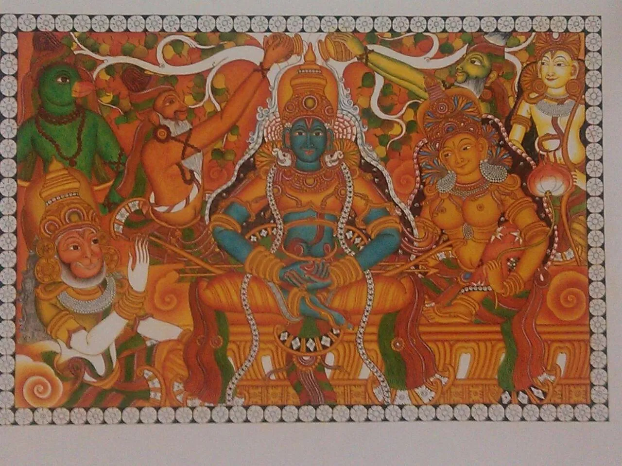 Decorative detail in Ayana's Homestay