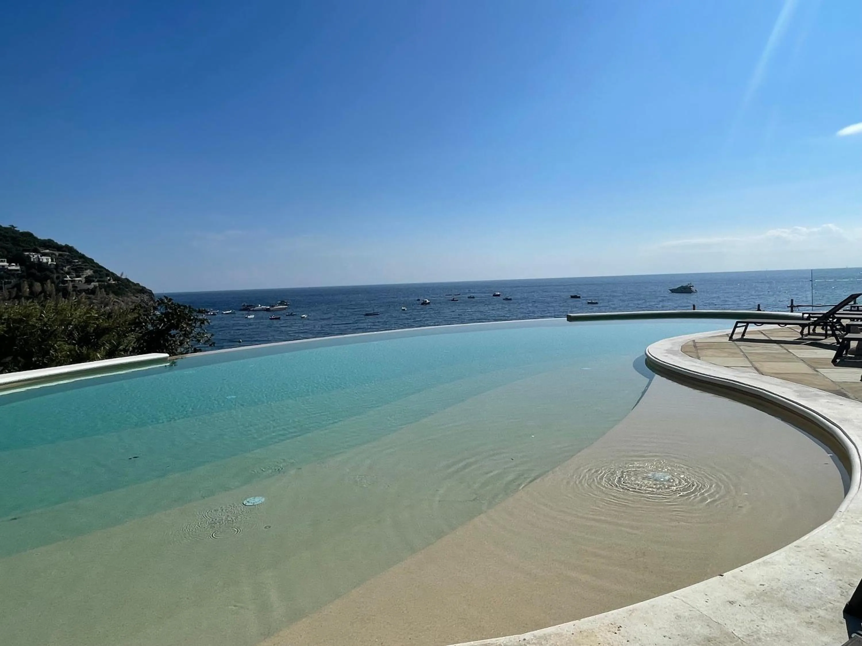 Swimming pool in Marina del Cantone Chalet