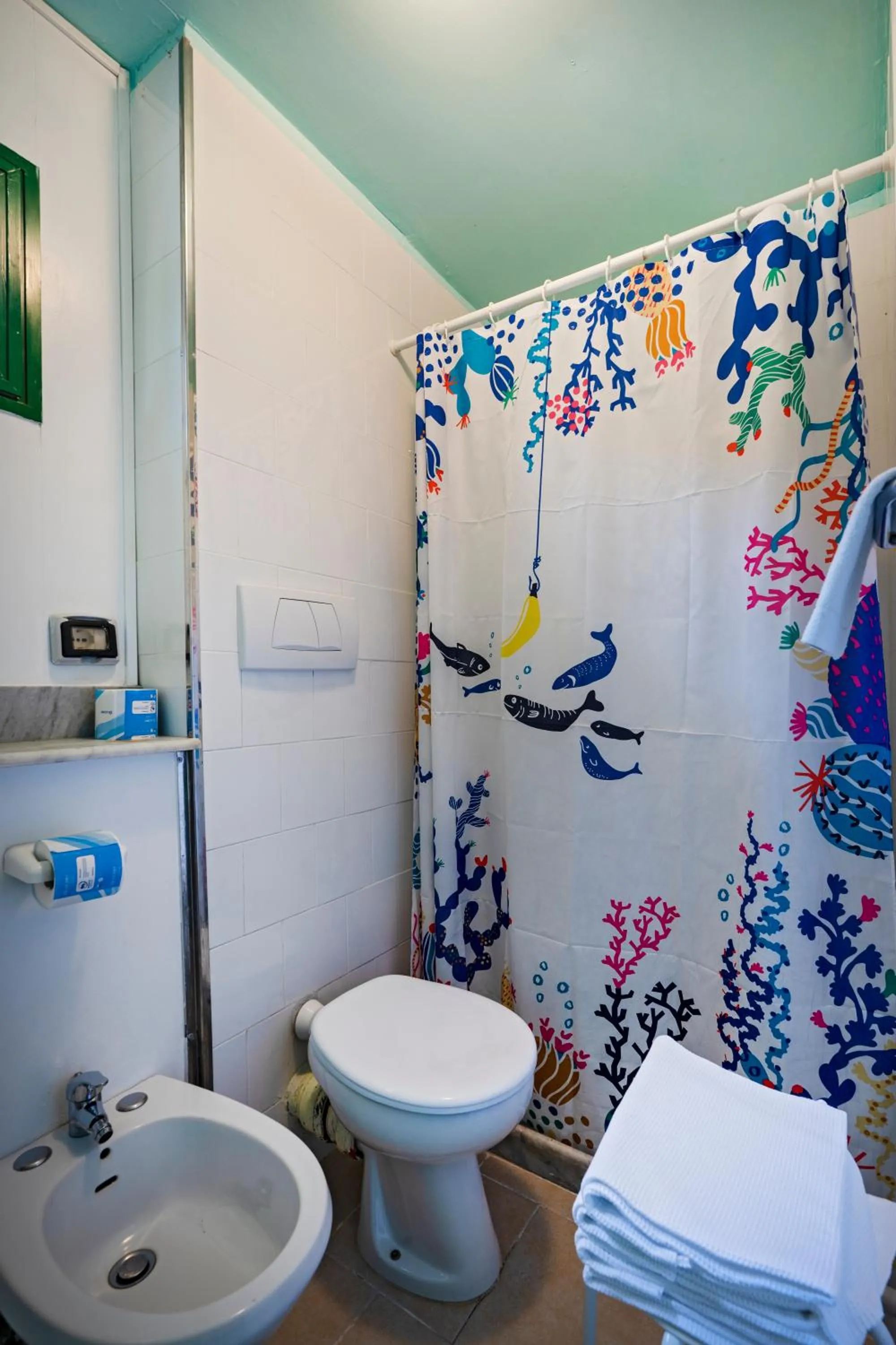 Bathroom in Marina del Cantone Chalet