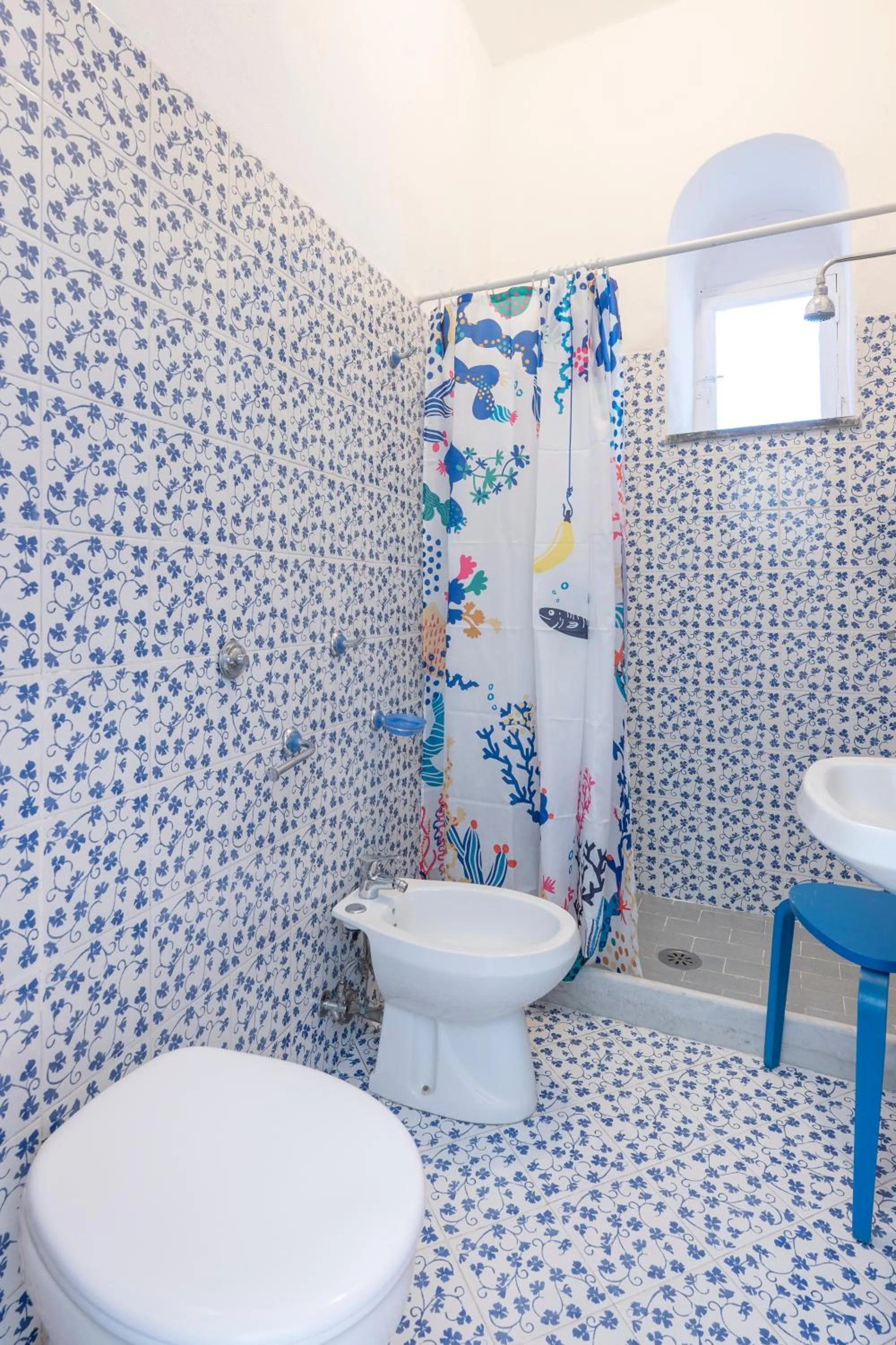 Shower in Marina del Cantone Chalet