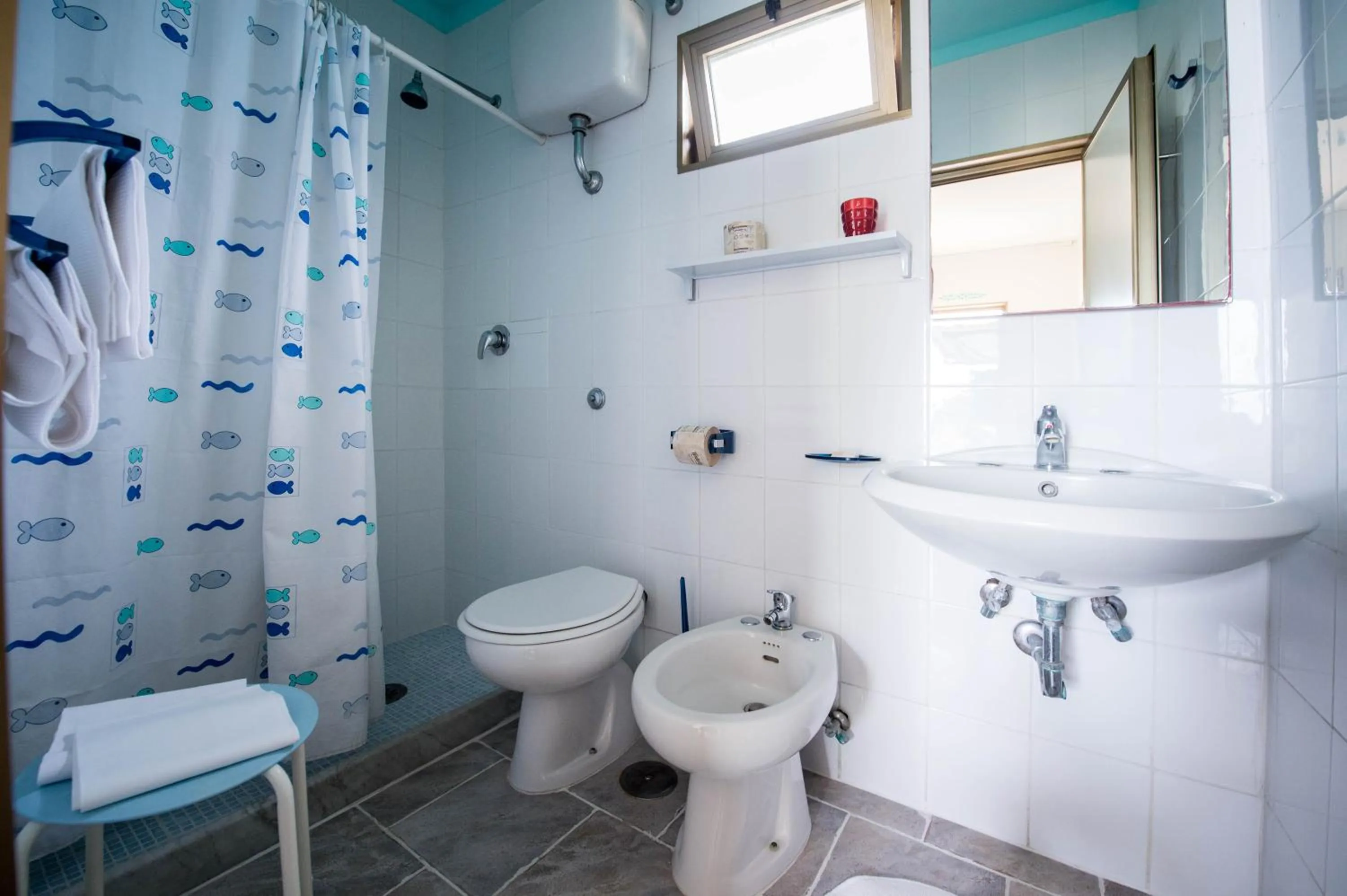 Bathroom in Marina del Cantone Chalet