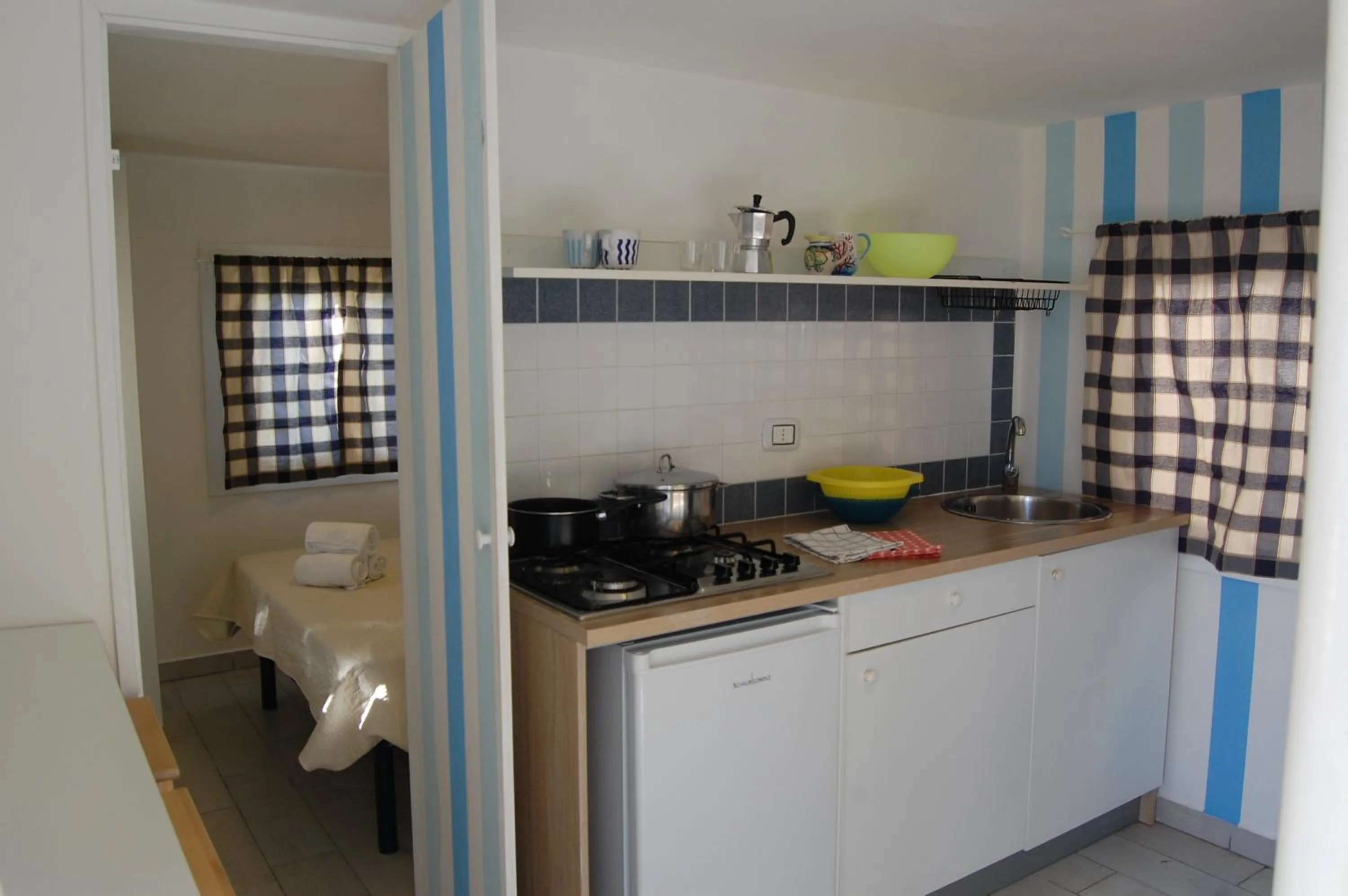 Kitchen or kitchenette in Marina del Cantone Chalet