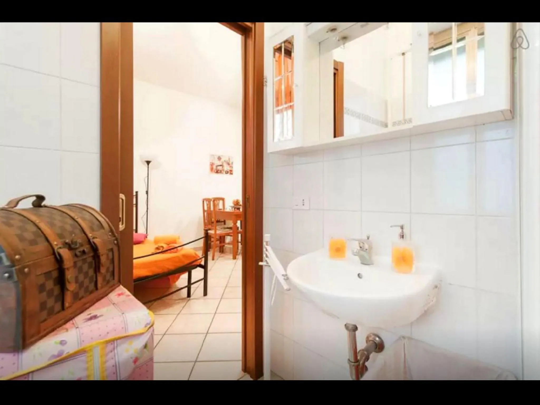 Bathroom, Bed in San Giovanni In Laterano Daniela Apartment