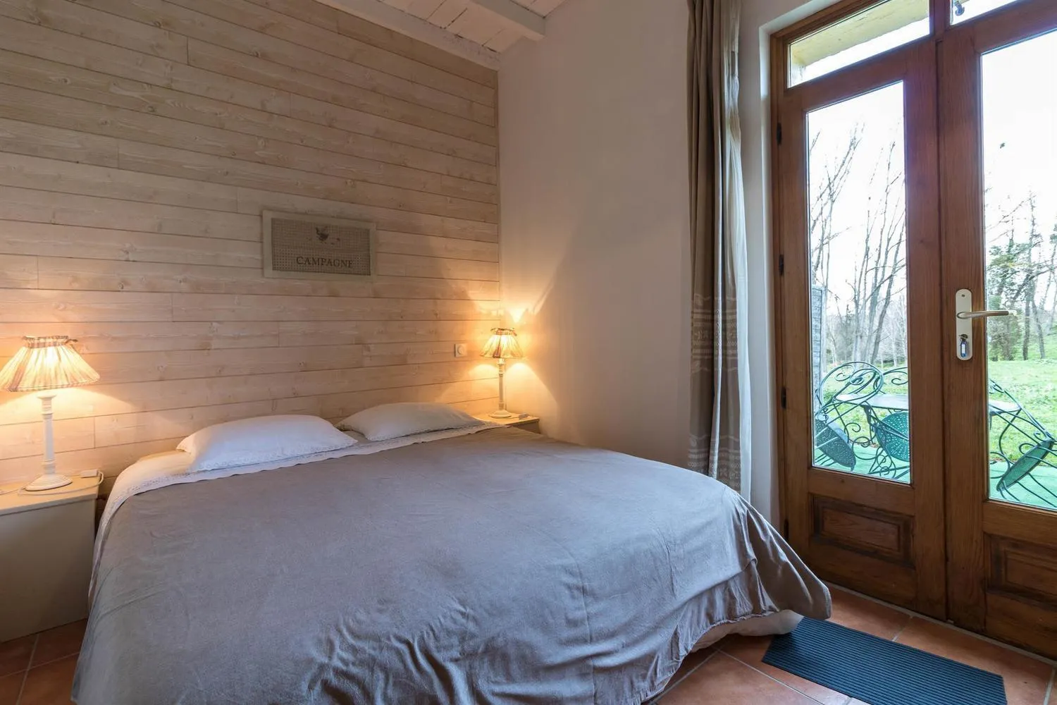Bed in La Ferme Montplaisir