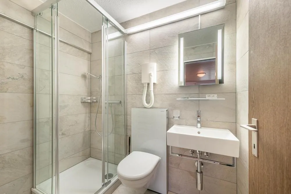 Bathroom in Berghotel Obersee