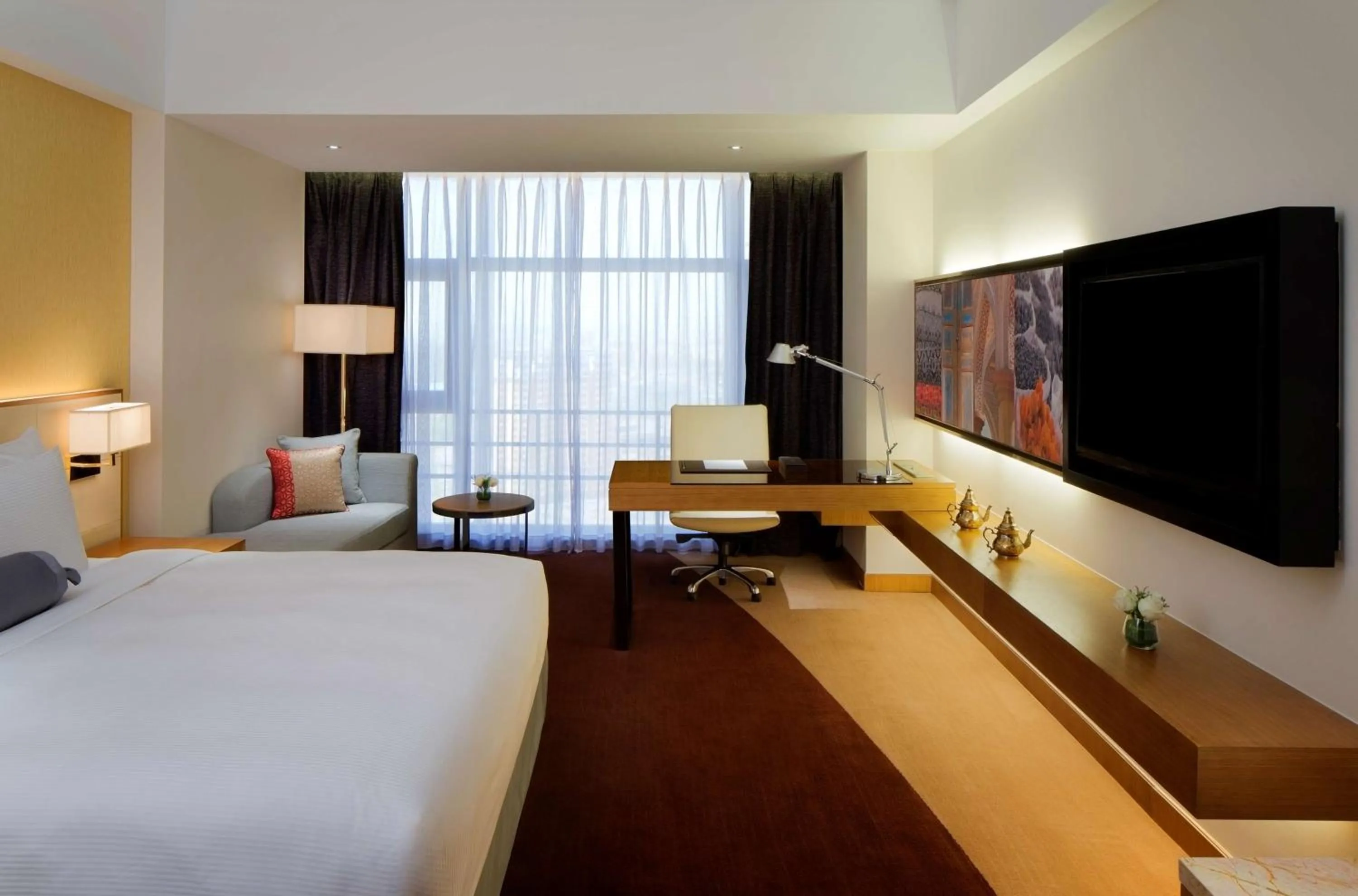 Photo of the whole room, TV/Entertainment Center in Radisson Blu Hotel Kashgar