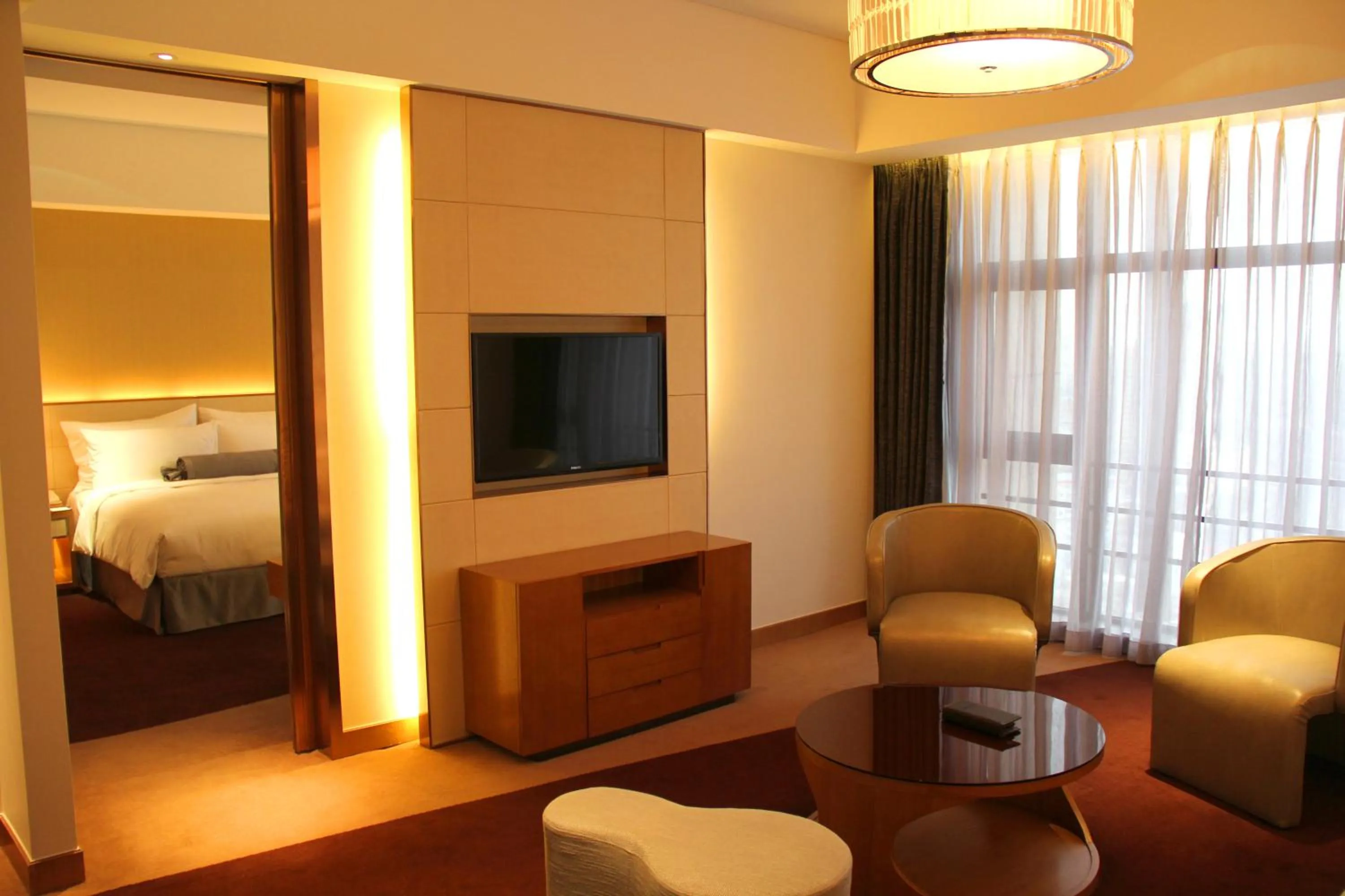 Living room, TV/Entertainment Center in Radisson Blu Hotel Kashgar