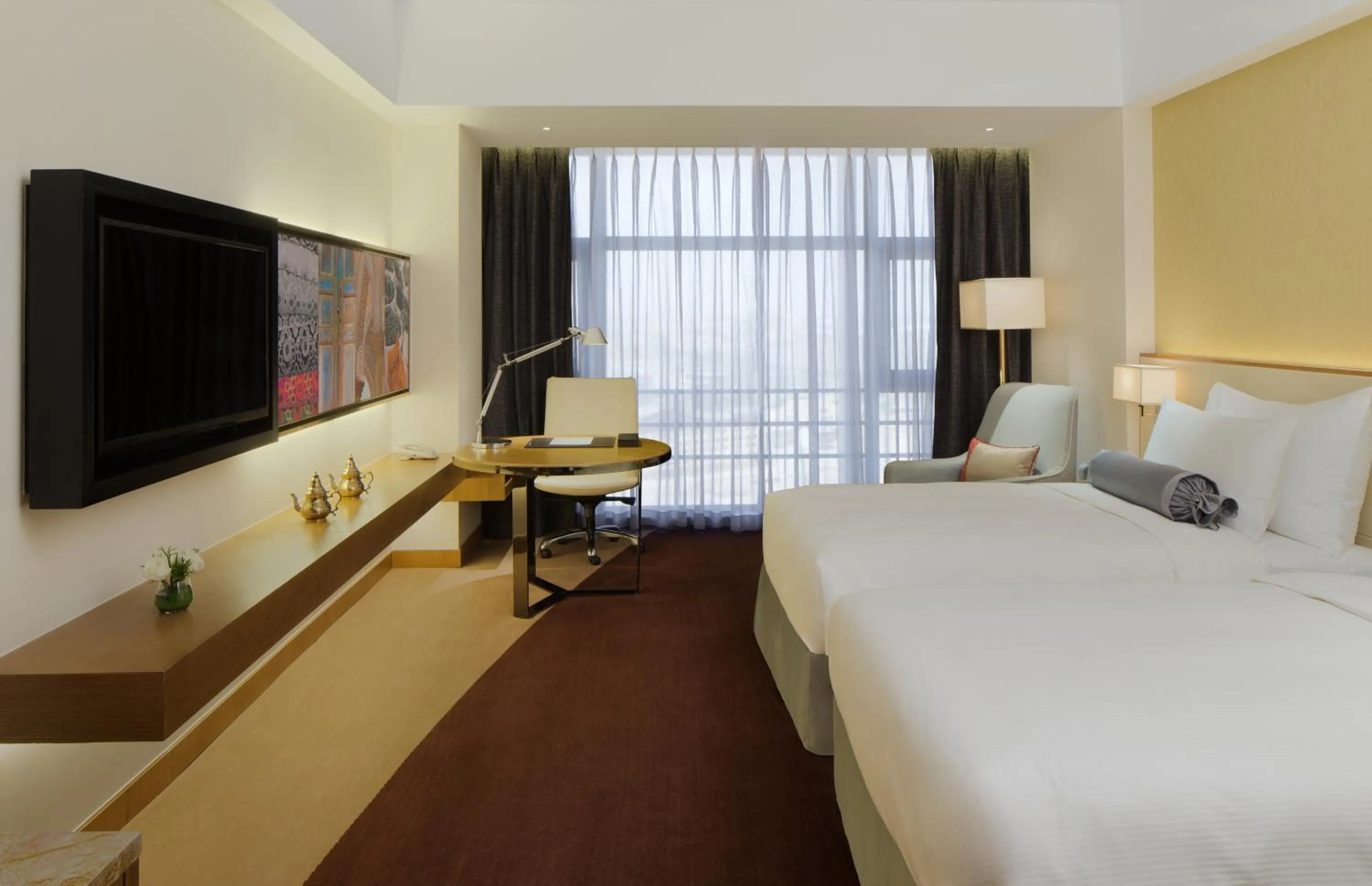 Bedroom, TV/Entertainment Center in Radisson Blu Hotel Kashgar