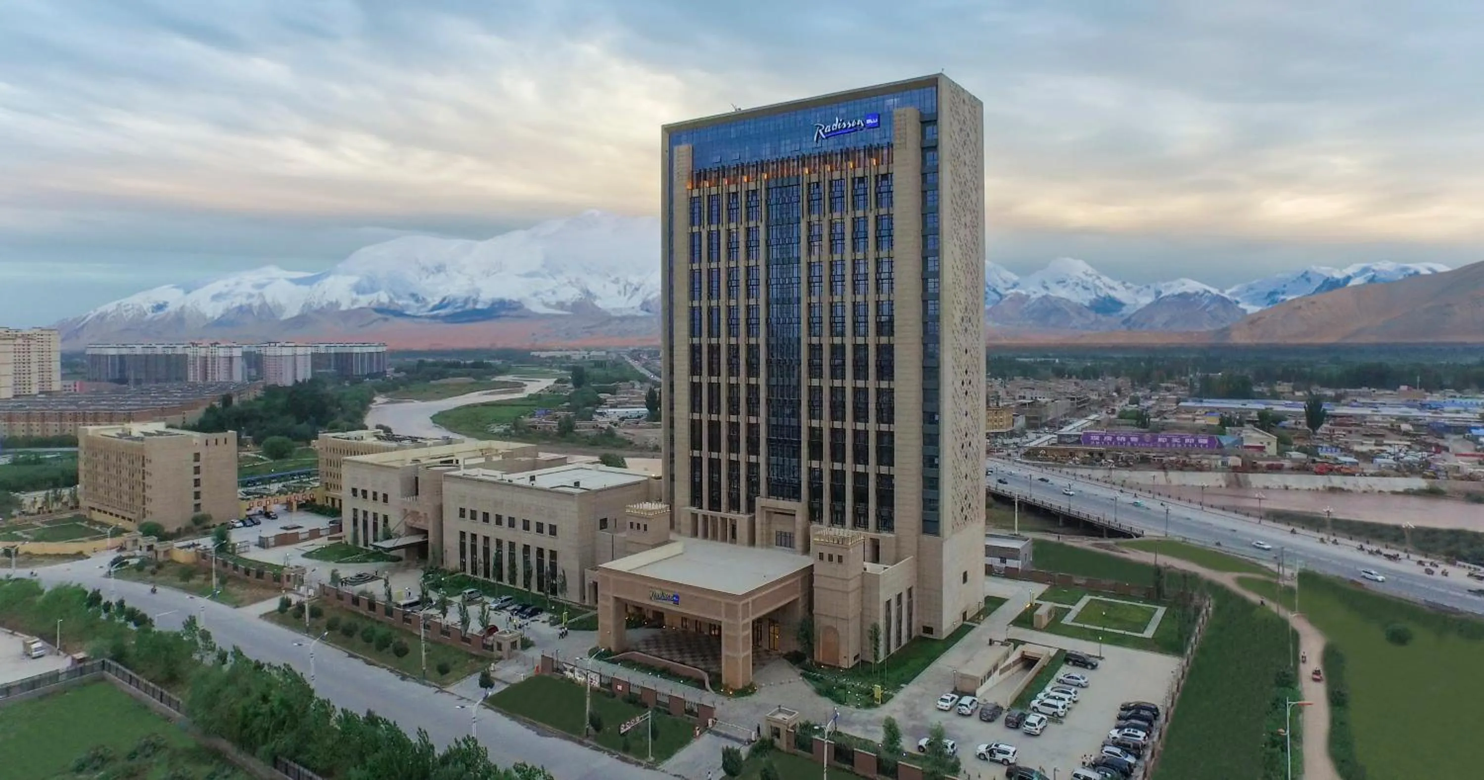 Property building in Radisson Blu Hotel Kashgar