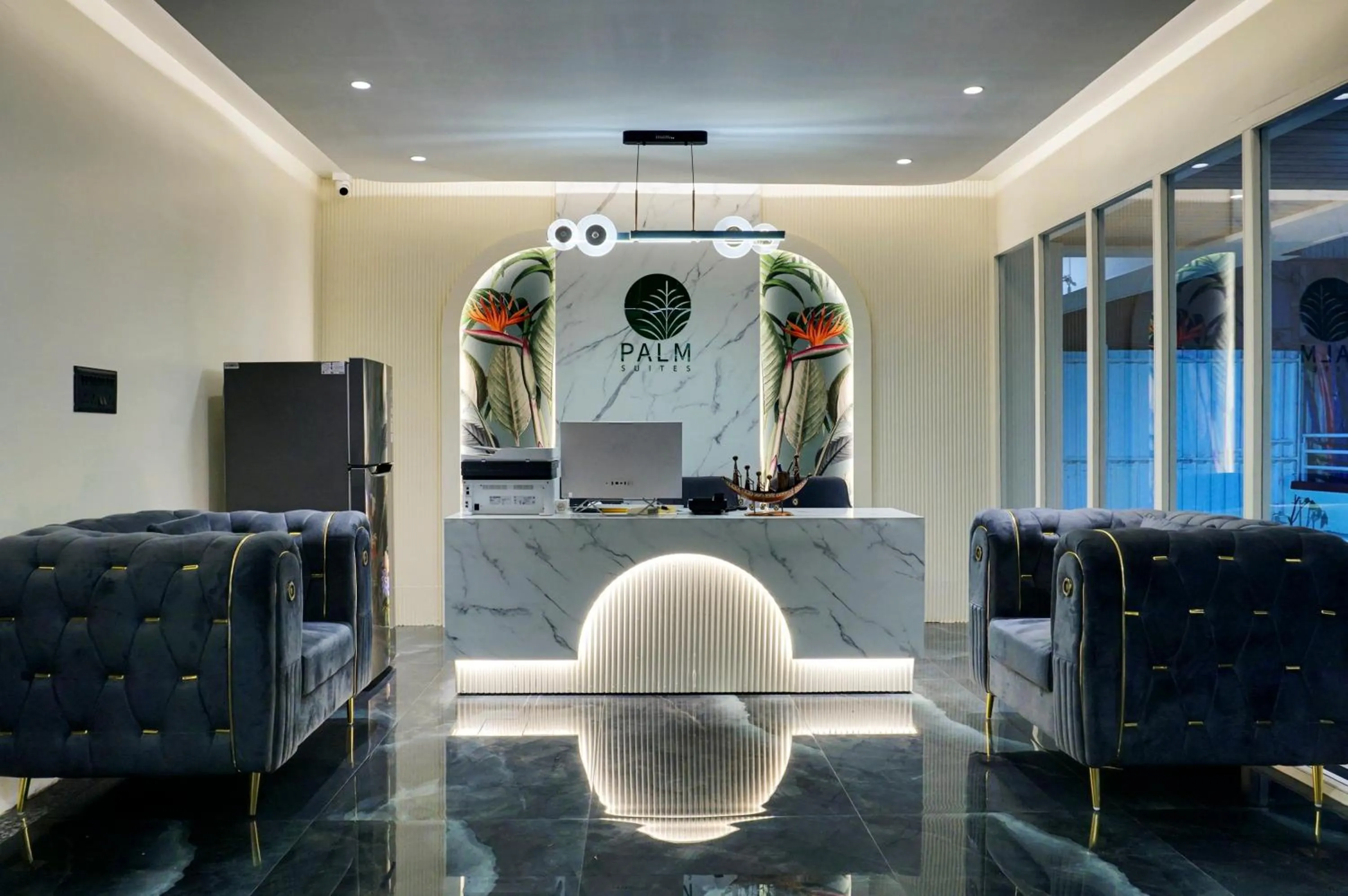 Lobby or reception in Palm Suites Baner- indian nationals only