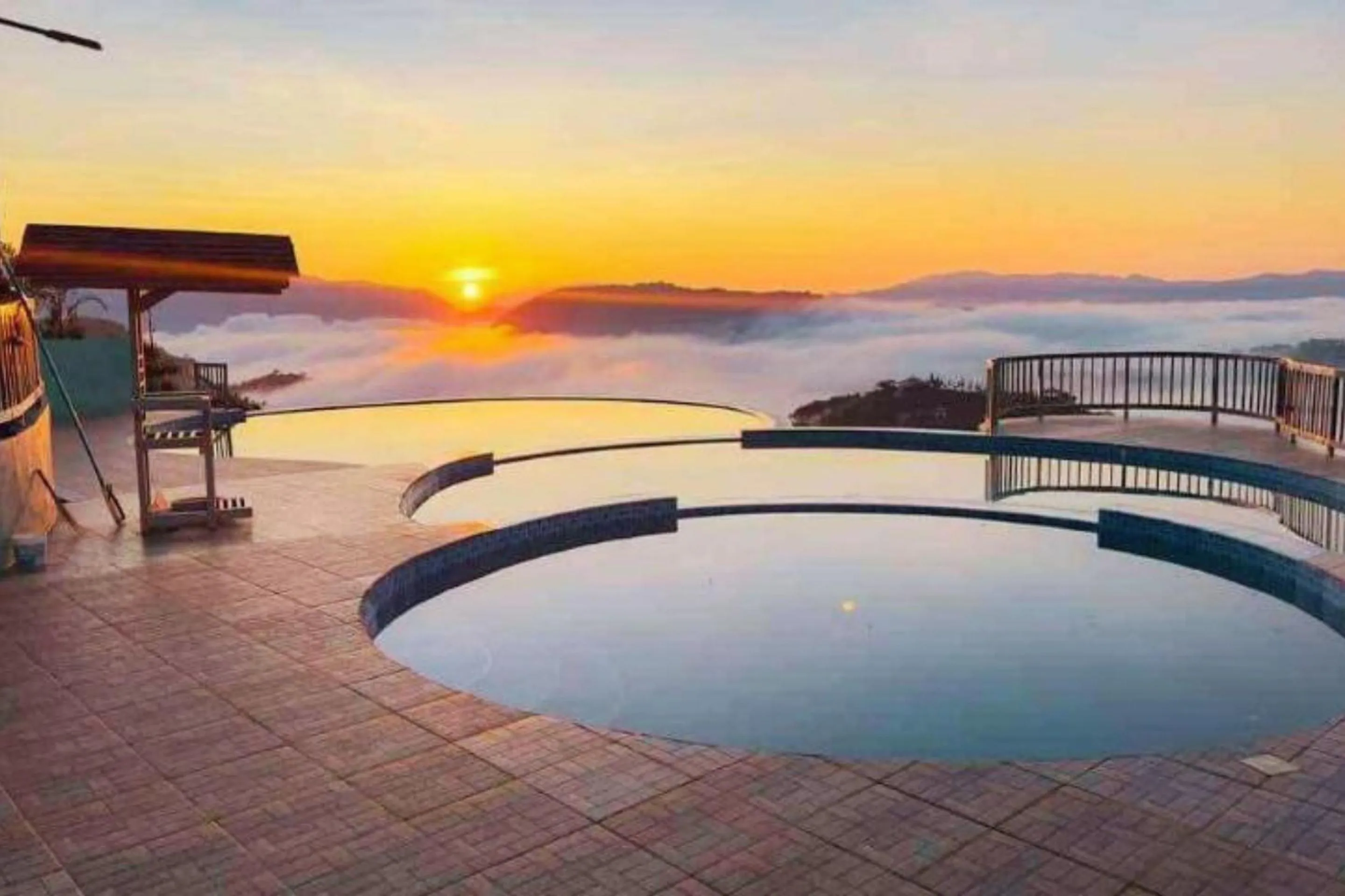 Swimming pool in Viewscape Nature Park Tanay powered by Cocotel