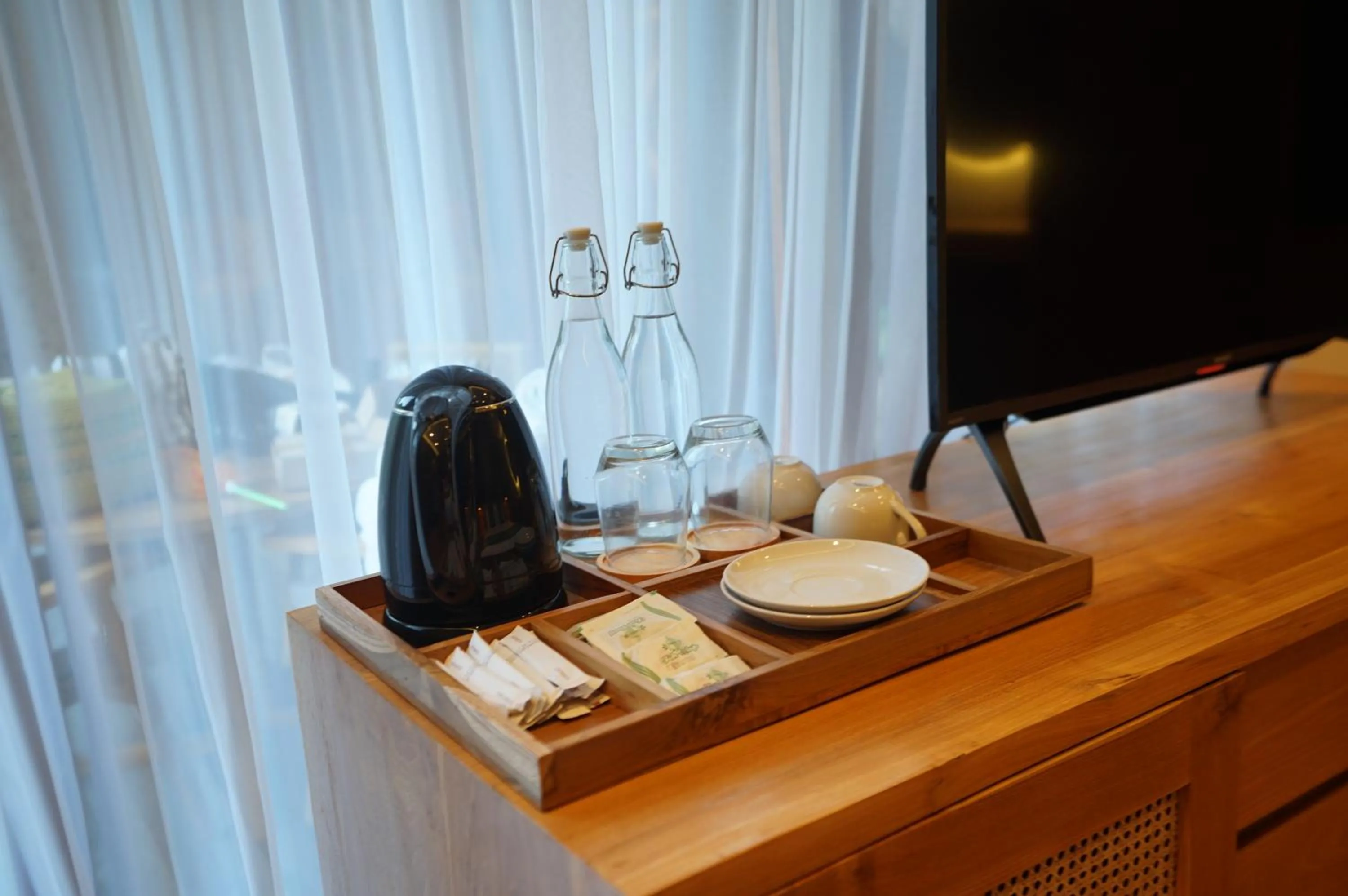 Coffee/tea facilities in The Shanti Graha Villas