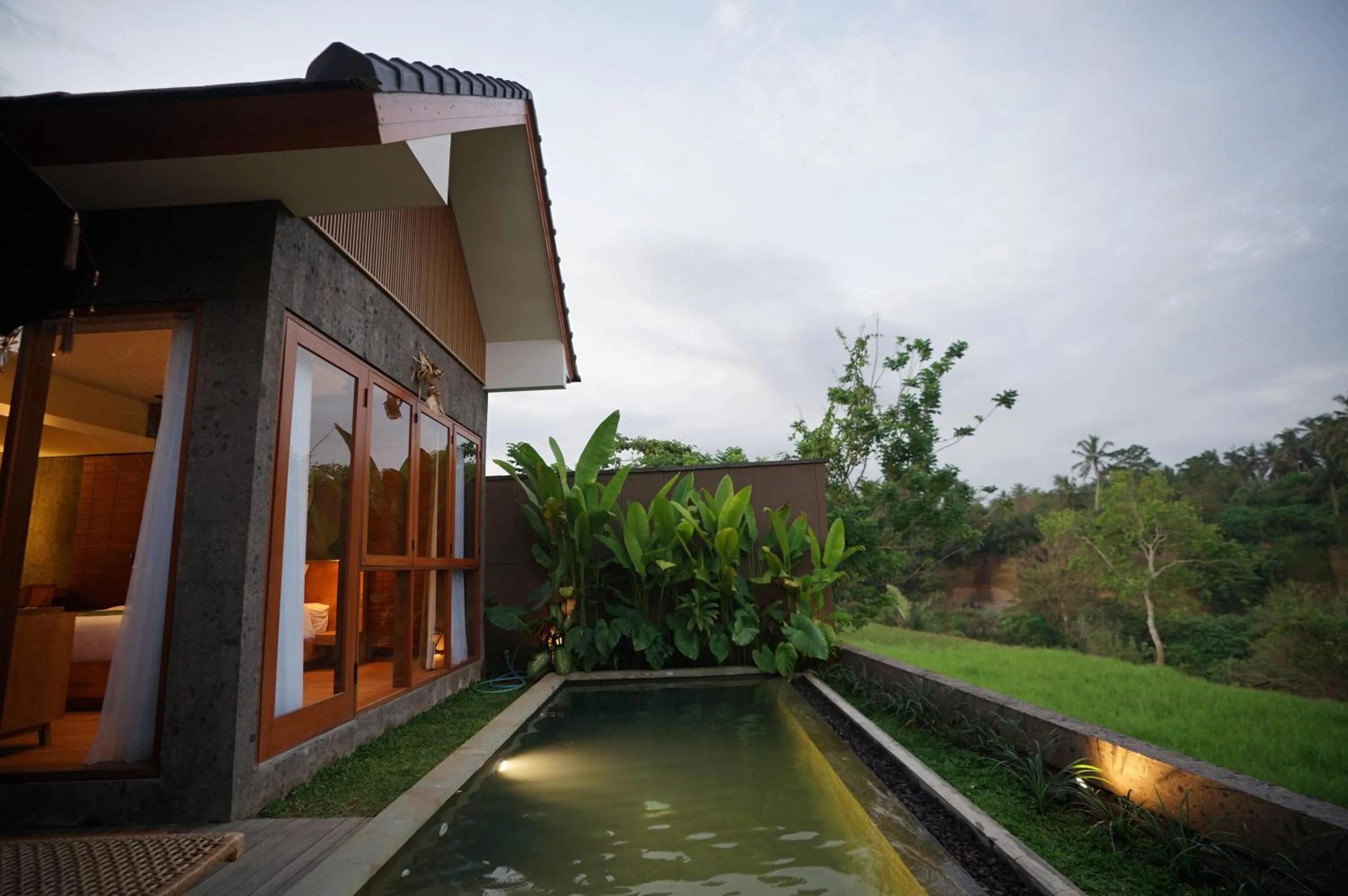 Garden in The Shanti Graha Villas