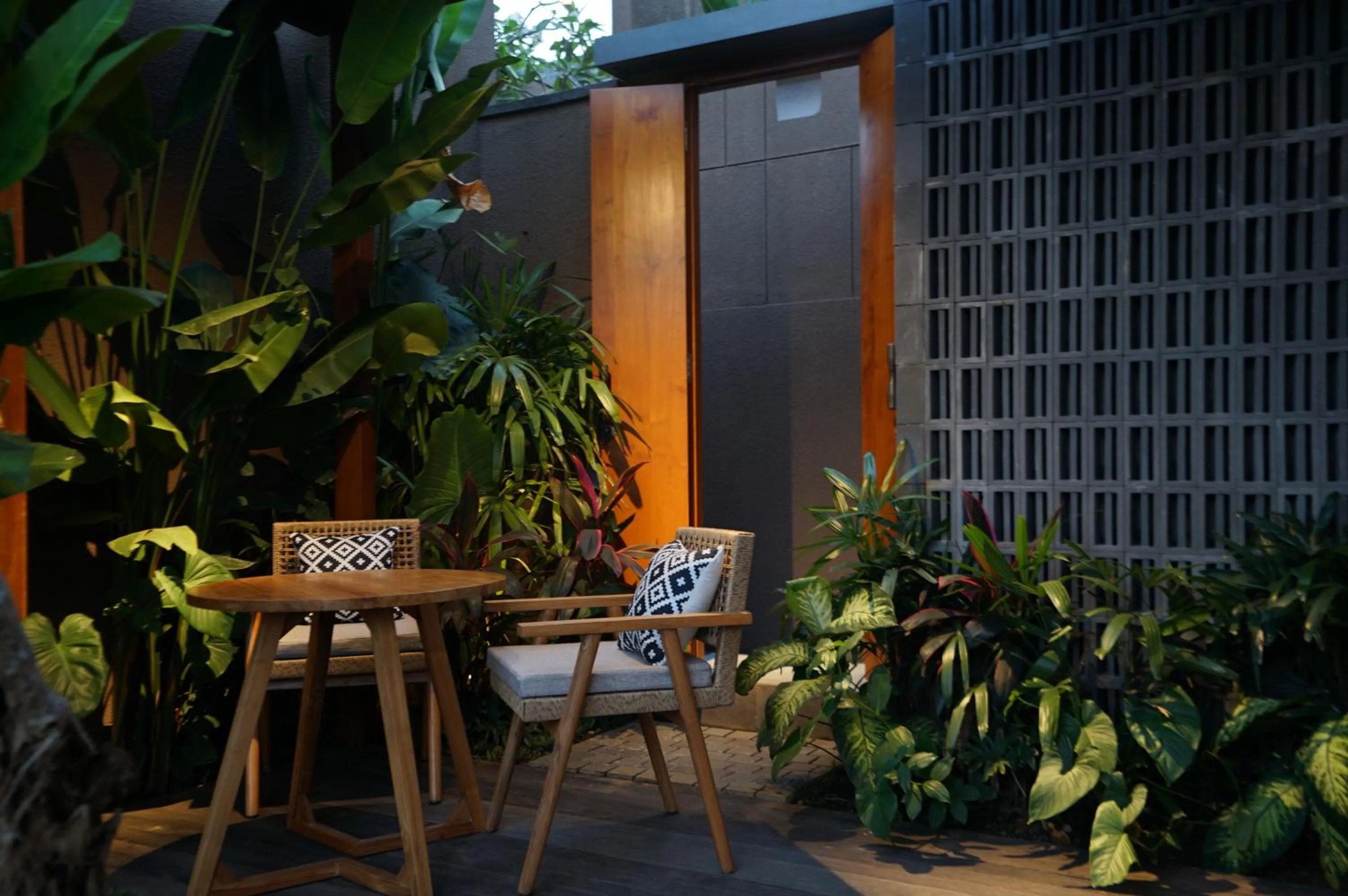 Garden in The Shanti Graha Villas